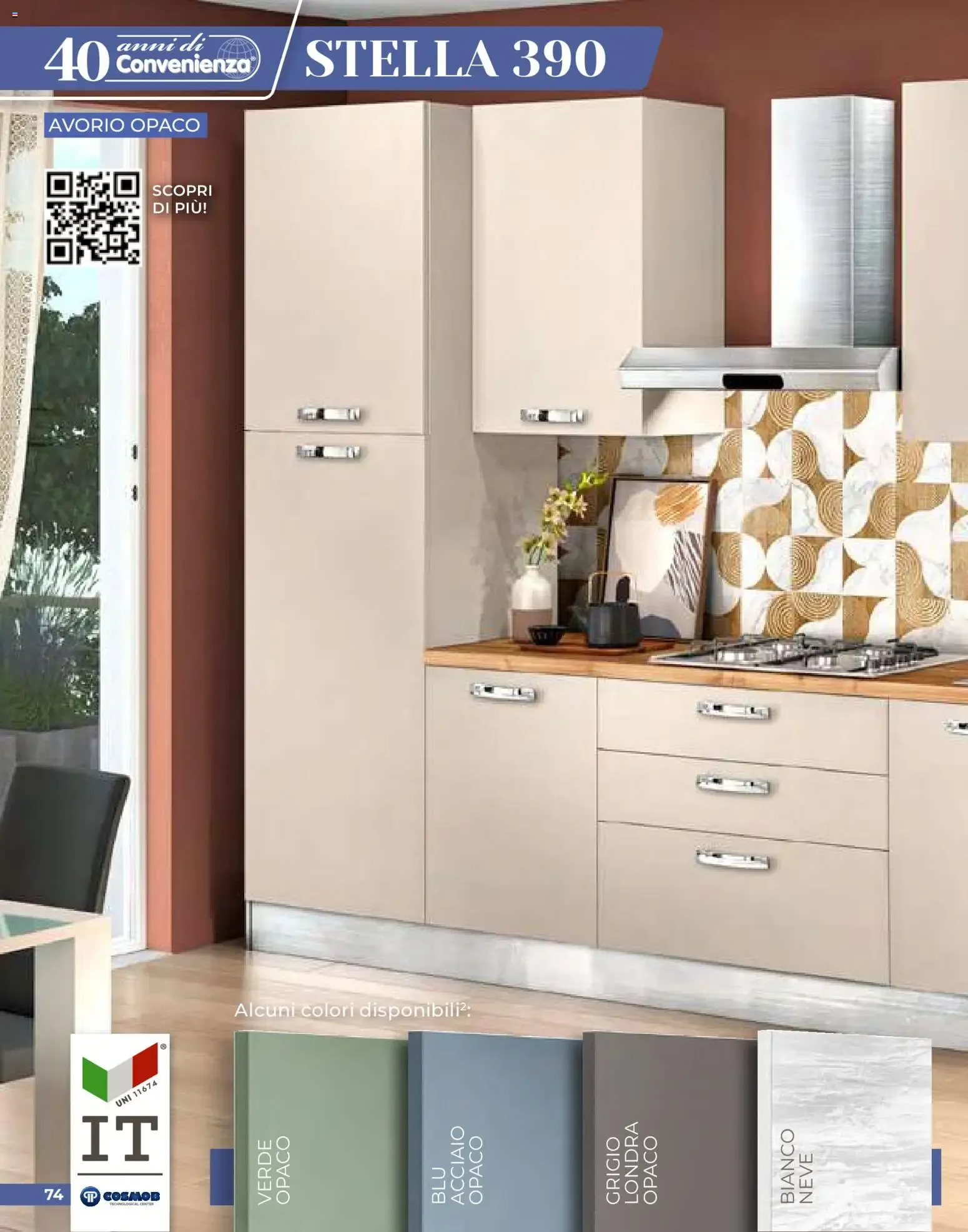 Mondo Convenienza - Speciale Cucine da 1 aprile a 30 giugno di 2026 - Pagina del volantino 74