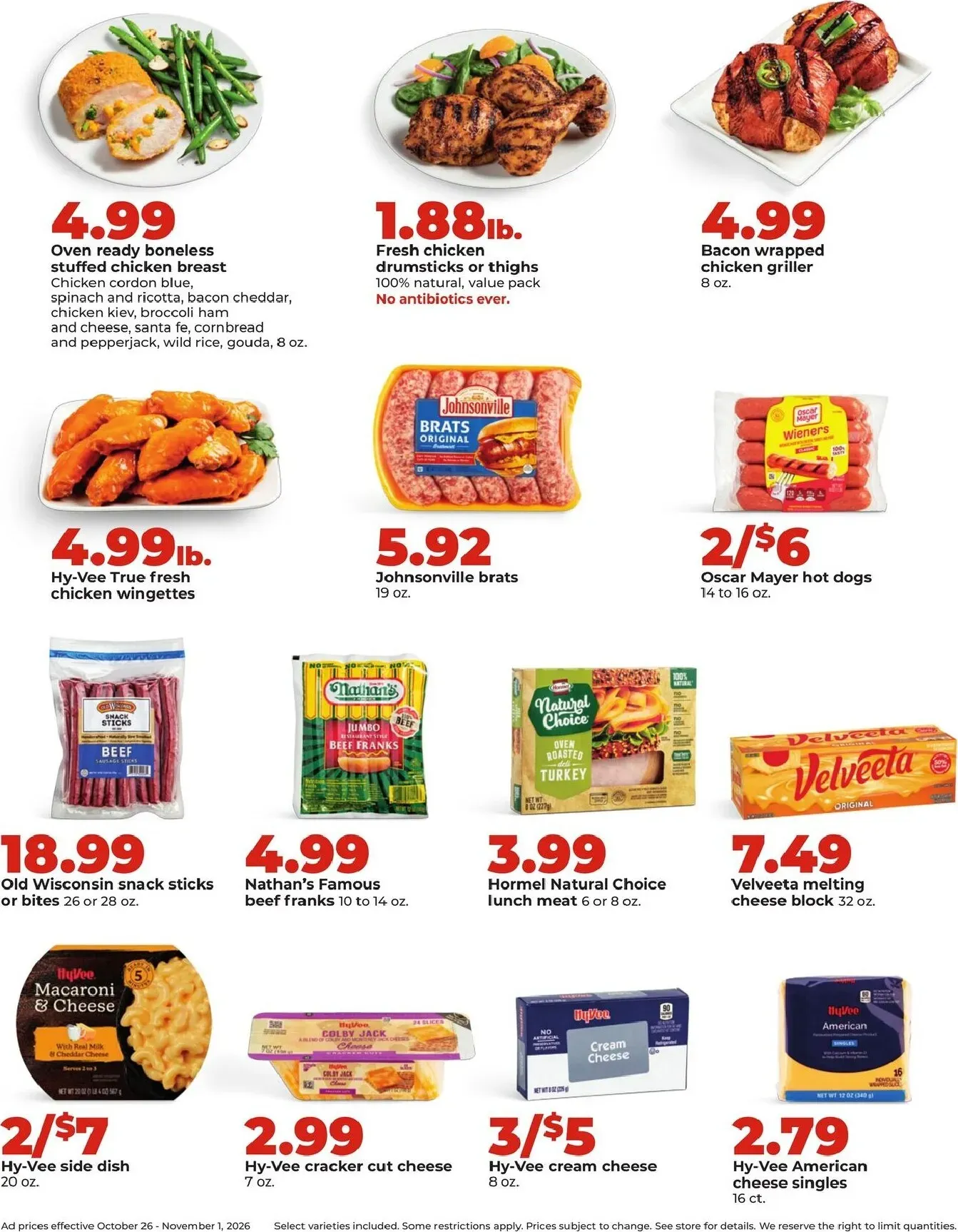 Weekly ad HyVee from October 26 to November 1 2026 - Page 16