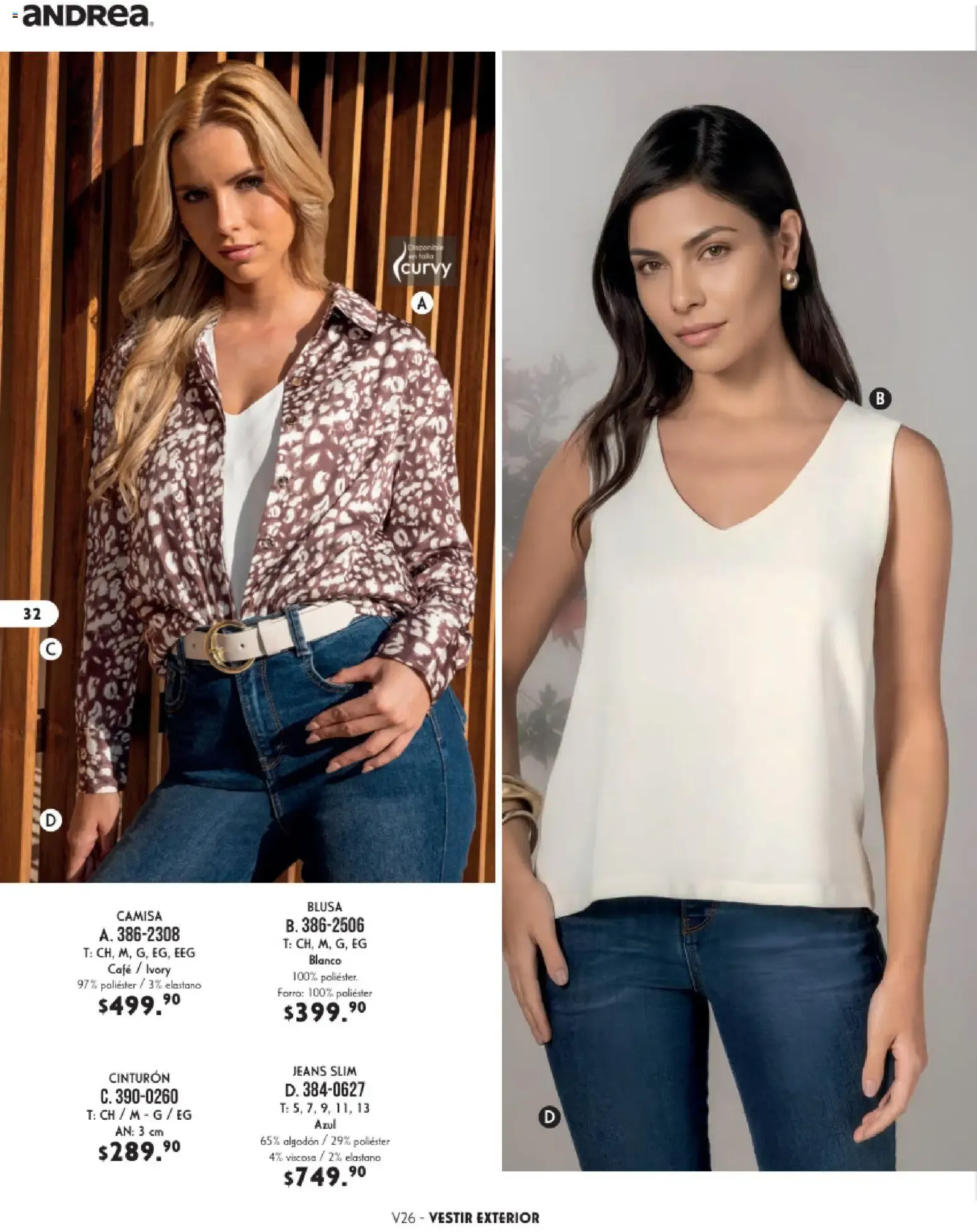 Catálogo de Andrea Verano 26 Vestir Dama 24 de mayo al 22 de agosto 2026 - Pagina 32