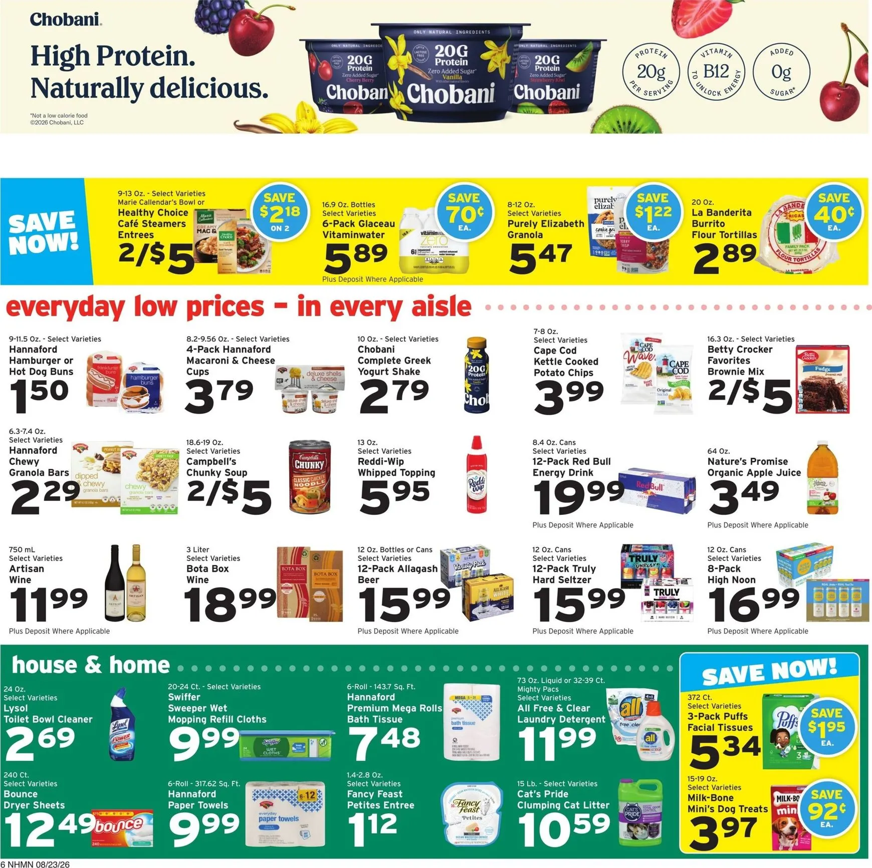 Weekly ad Hannaford Savings you can count on. from August 23 to August 29 2026 - Page 6