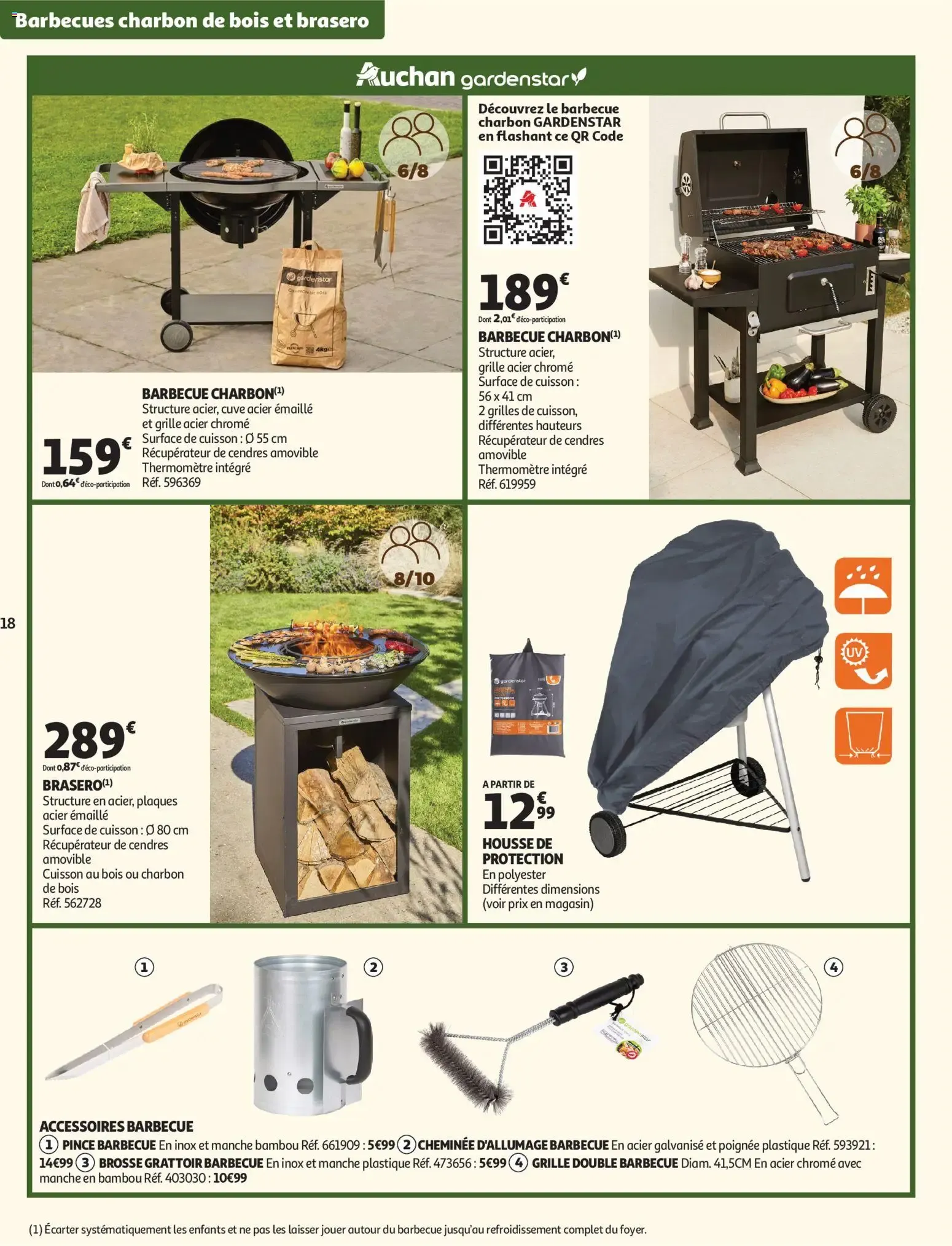 Auchan - Jardinage, meubles jardin à partir du 03/03/2026 - promo en ligne du 3 mars au 14 juin 2026 - Catalogue page 18