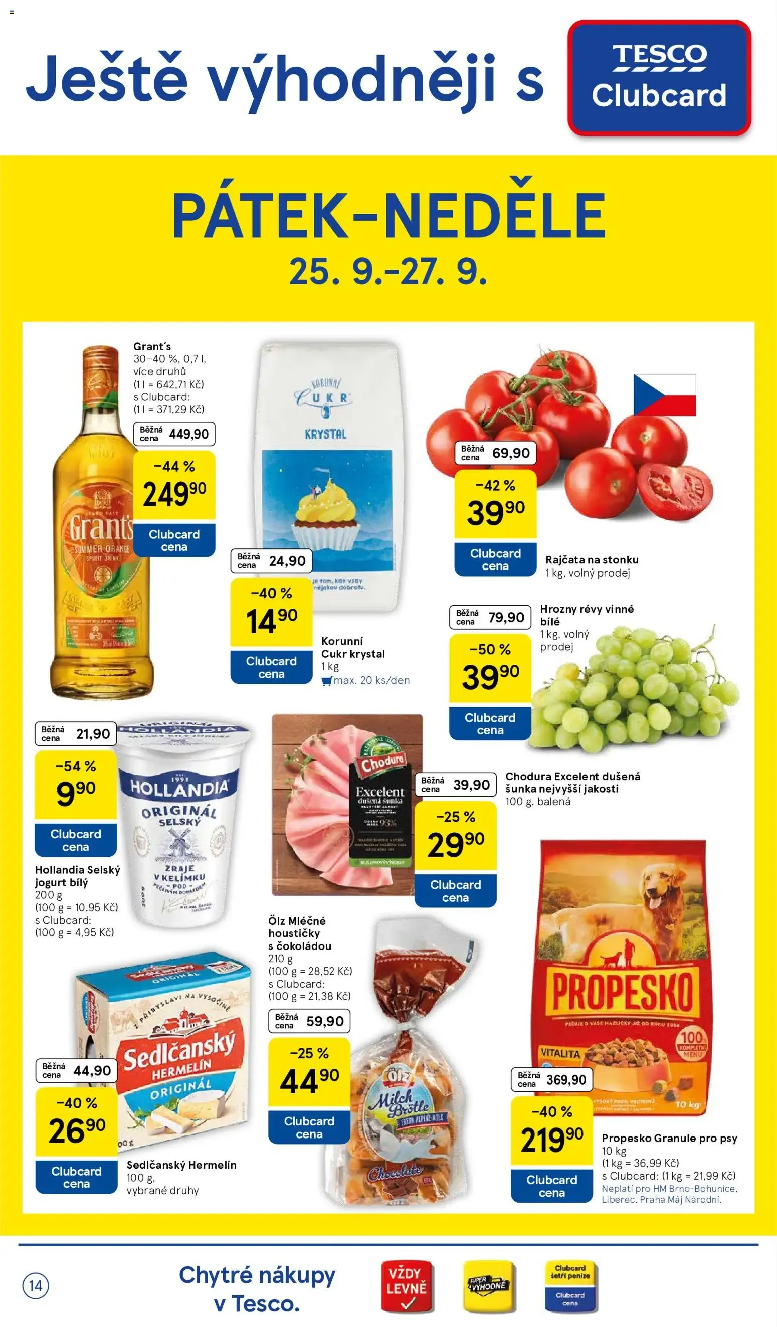 Tesco: Naše nejlepší nabídky týdne - 23. září 29. září 2026 - Page 14