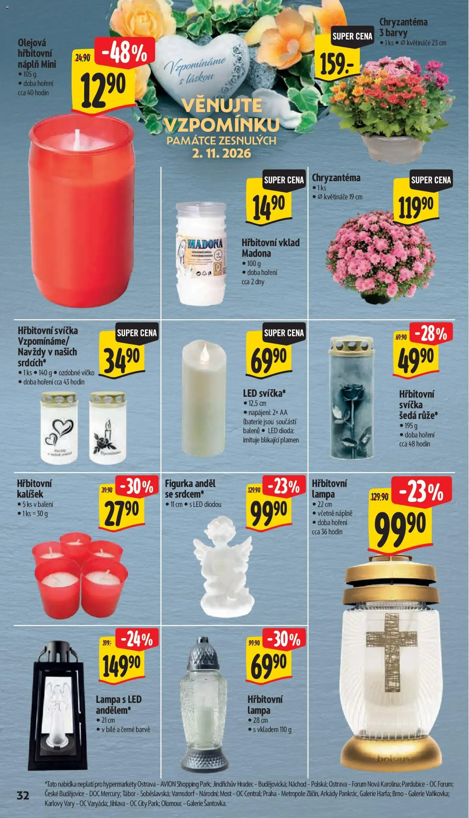 Albert leták - Hypermarket od 28.10.2026 - Akční leták - 29. října 3. listopadu 2026 - Page 40