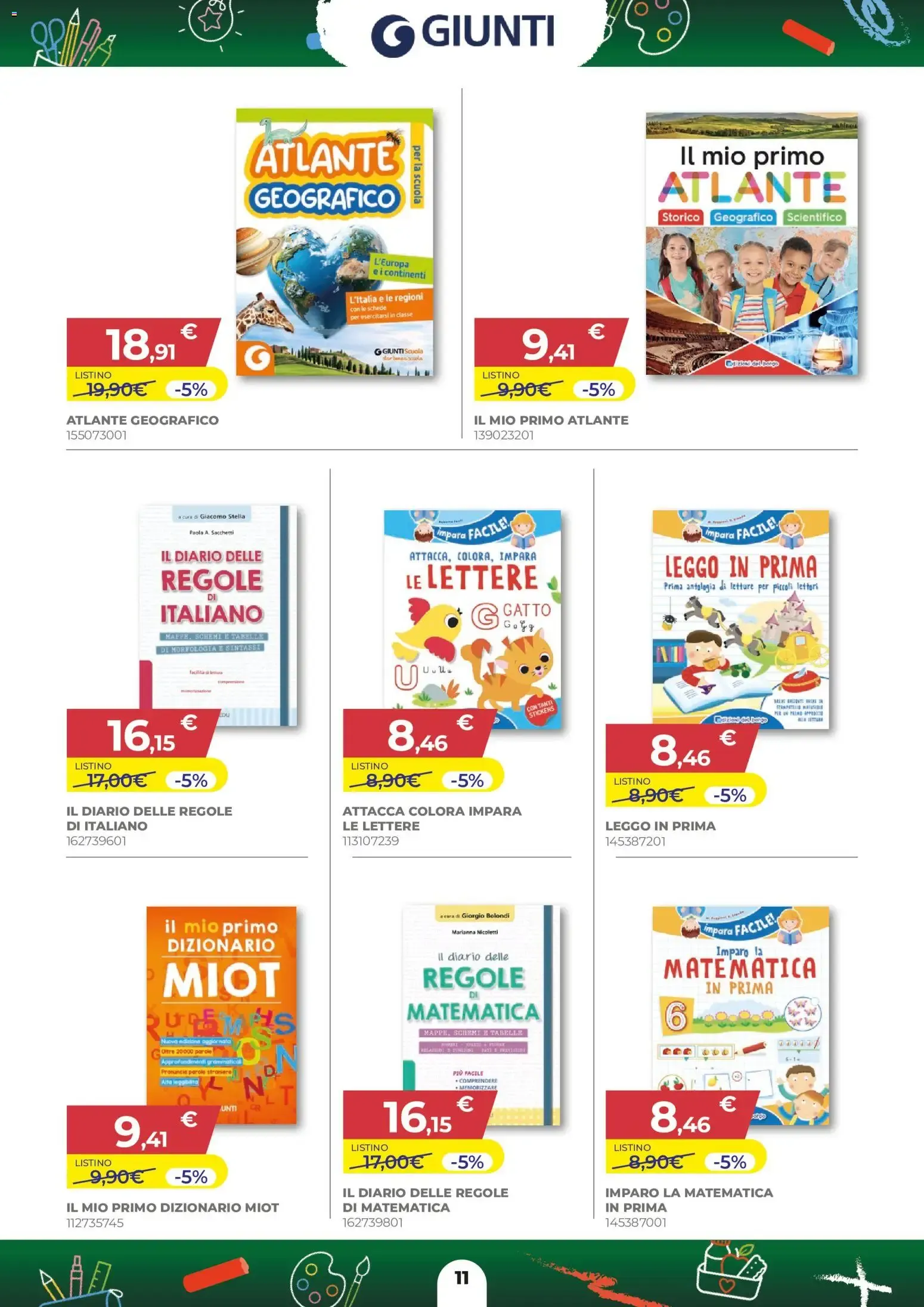 A SCUOLA di SCONTI - Toys Center da 27 agosto a 30 settembre di 2026 - Pagina del volantino 11