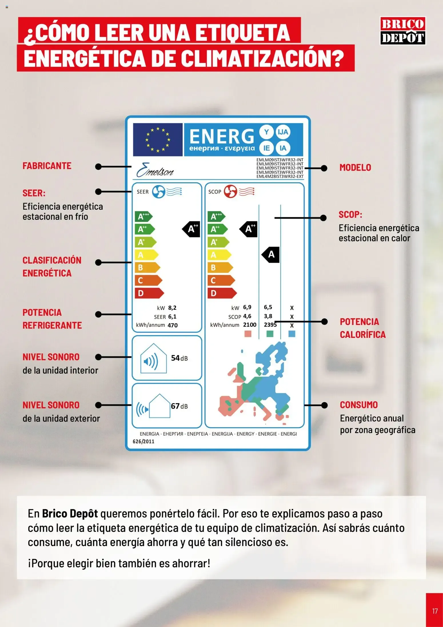 Catálogo de Brico Depôt Catálogo Climatización 2026 04/05/2026 - 31/05/2027 1 de enero al 31 de diciembre 2026 - Página 17