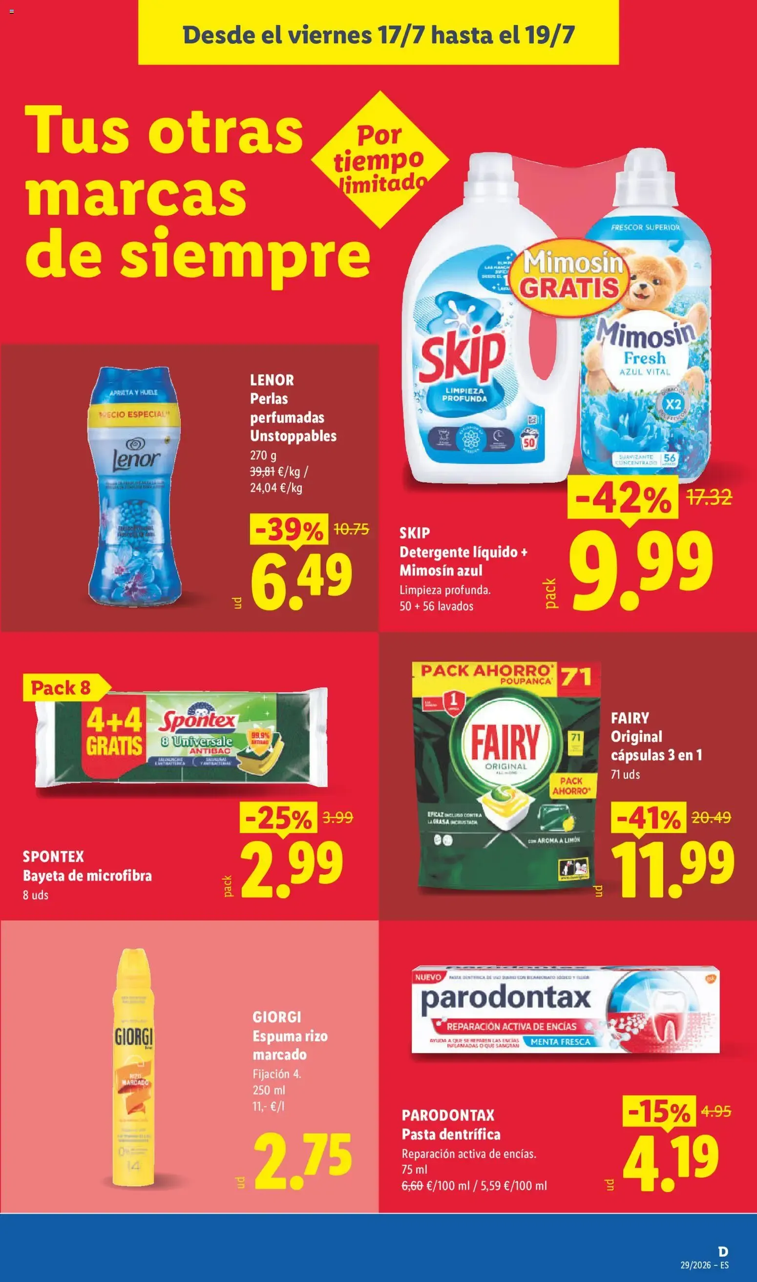 Catálogo de Lidl folleto del 13/07/2026 | Ofertas 13 de julio al 19 de julio 2026 - Página 57