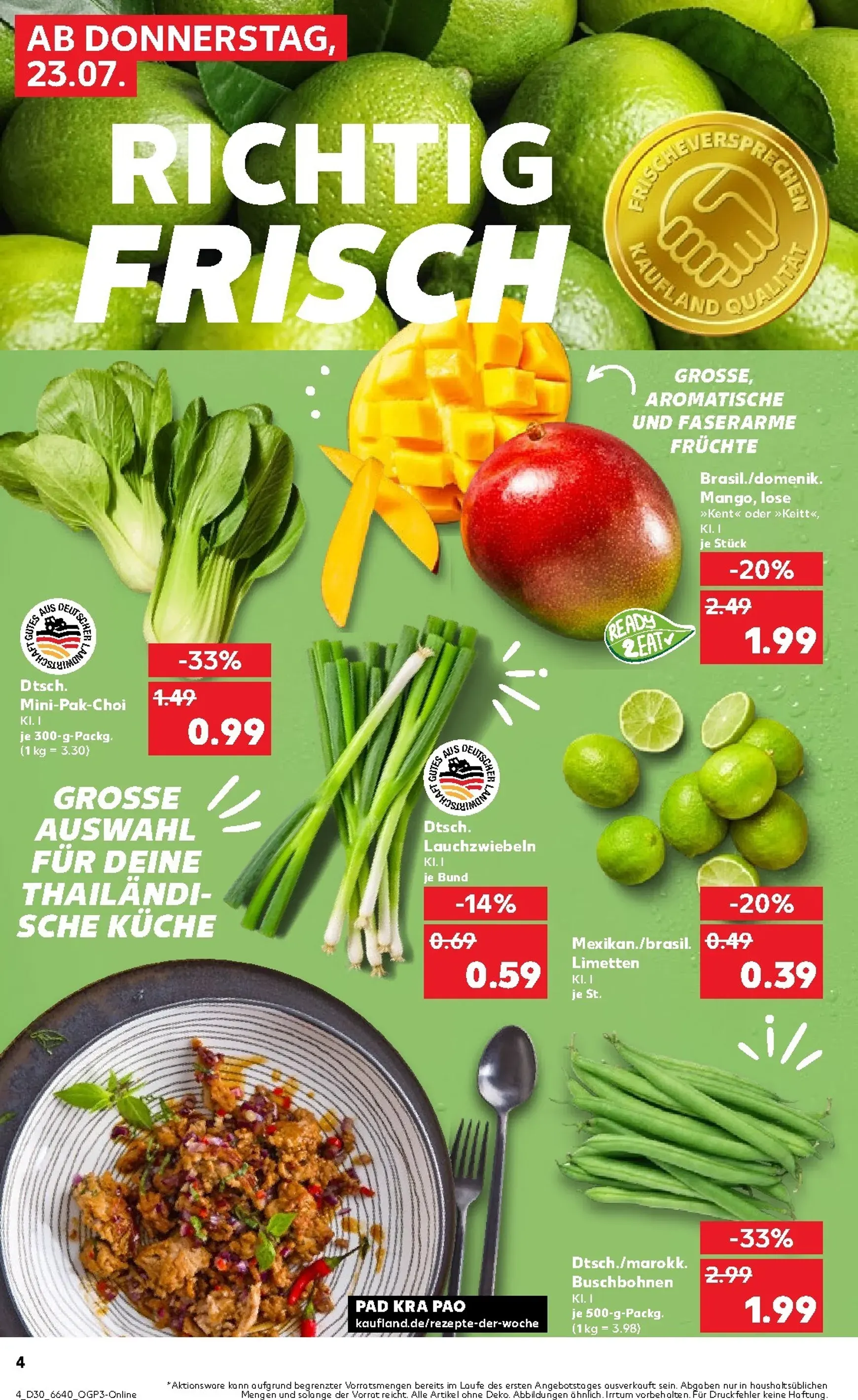 Kaufland Prospekt nächste Woche – von Donnerstag 23.07.2026 bis Mittwoch 29.07.2026 von 23. Juli bis 29. Juli 2026 - Prospekt seite 4