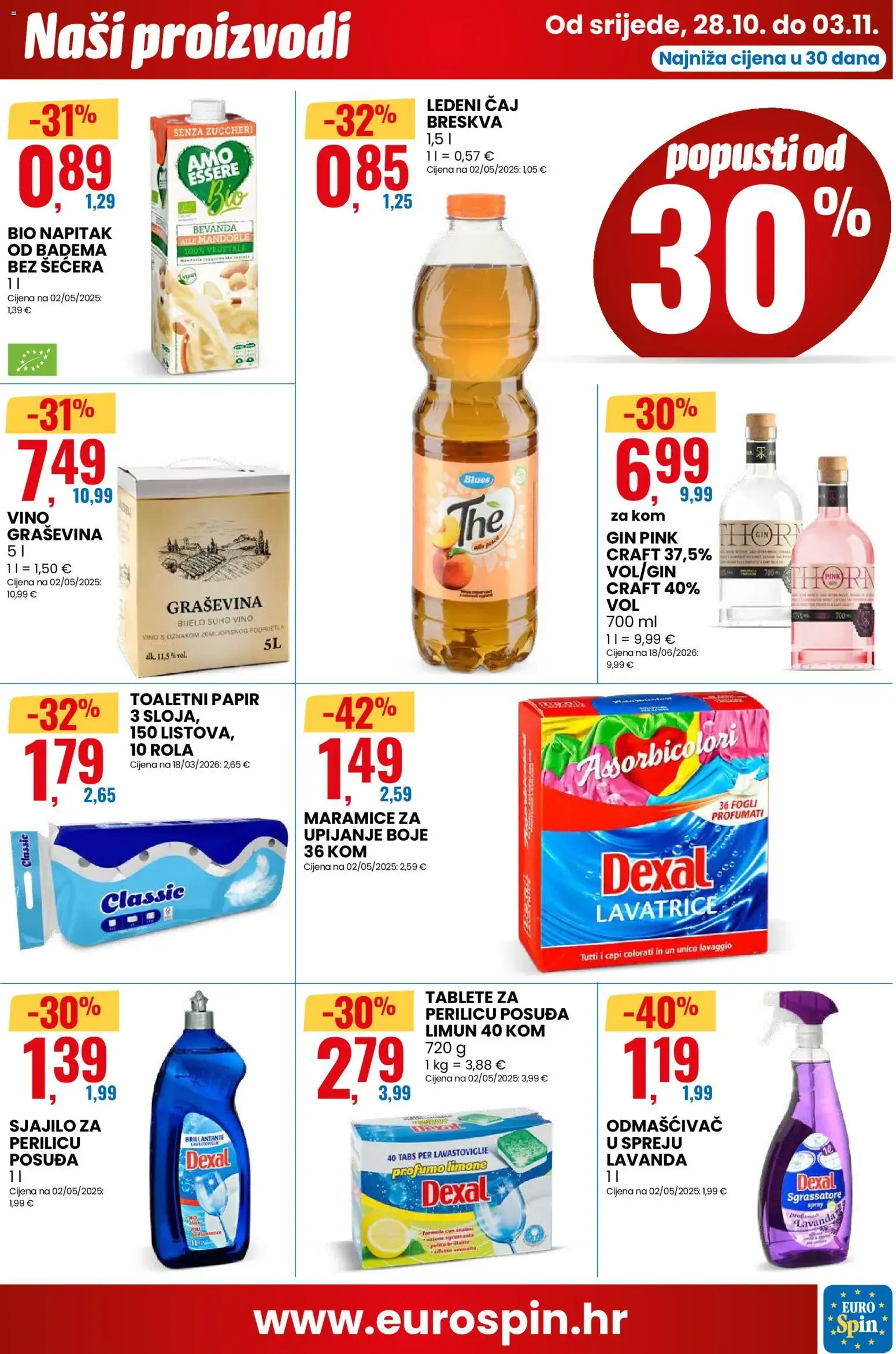 Katalog Eurospin Pametna kupnja od 28. listopada do 3. studenoga 2026. - Pregled Stranica 5