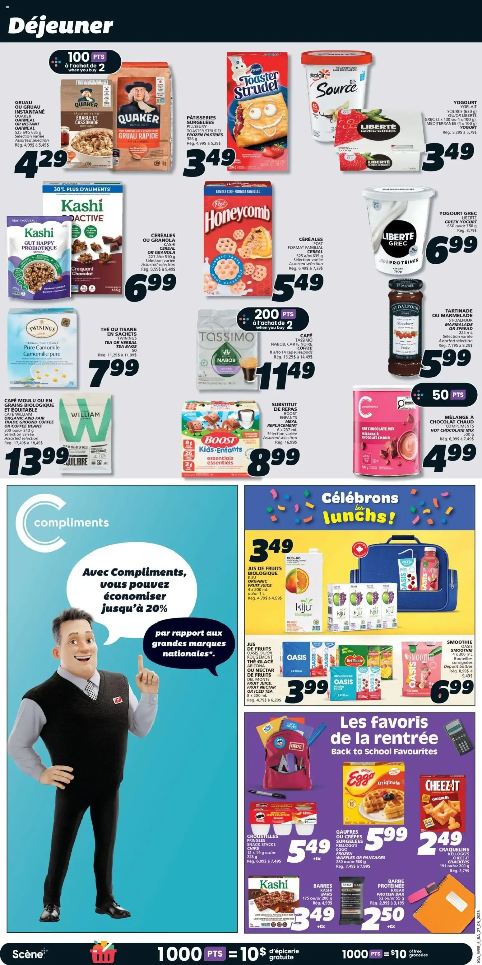 IGA weekly flyer / circulaire from Aug 27, 2026 > weekly specials & deals from August 27 to September 2 2026 - flyer page 10
