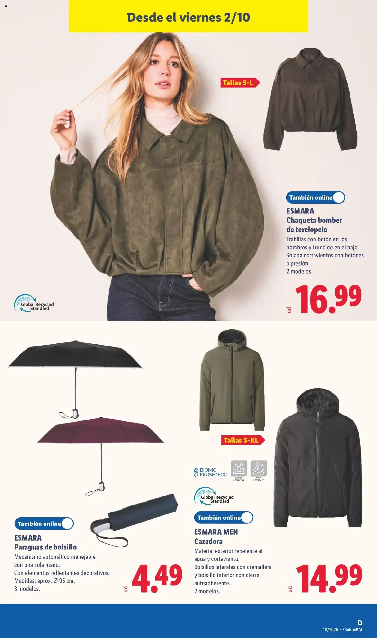 Catálogo de Lidl folleto de bazar del 28/09/2026 | Ofertas 28 de septiembre al 4 de octubre 2026 - Página 23