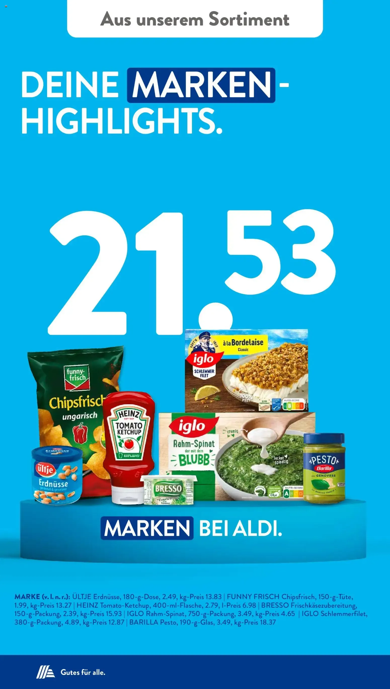 Aldi Süd Tiefpreis-Highlight von 14. September bis 19. September 2026 - Prospekt seite 19