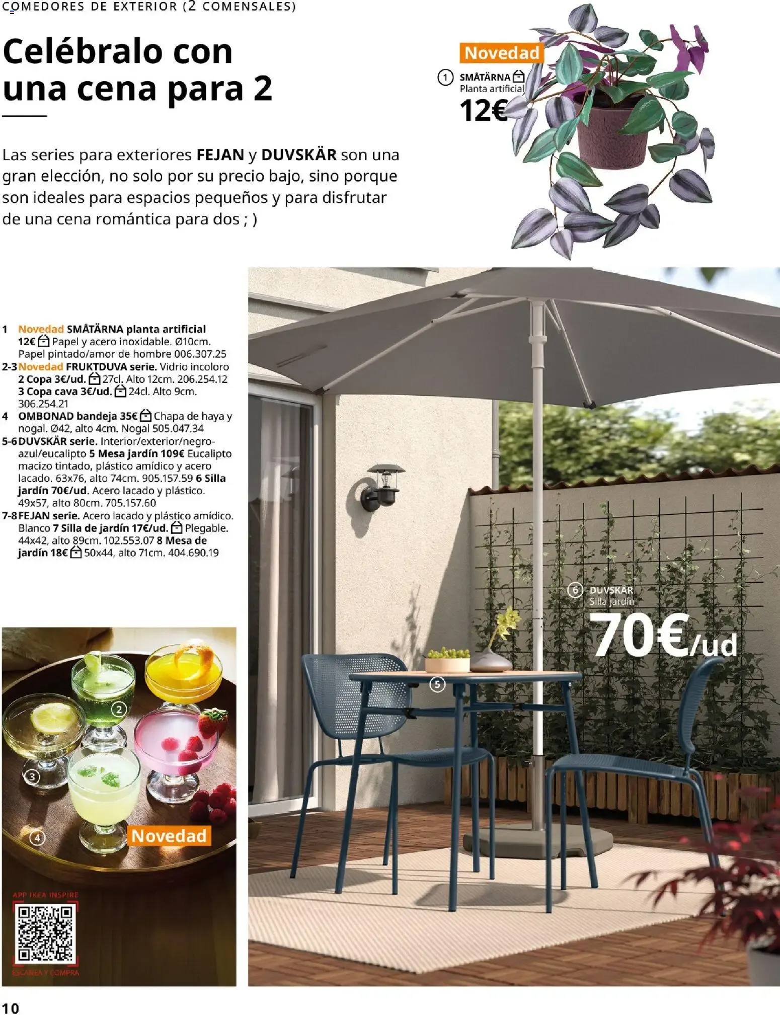 Catálogo de IKEA - Muebles de exterior del 01/09/2026 1 de septiembre al 31 de enero 2027 - Página 10