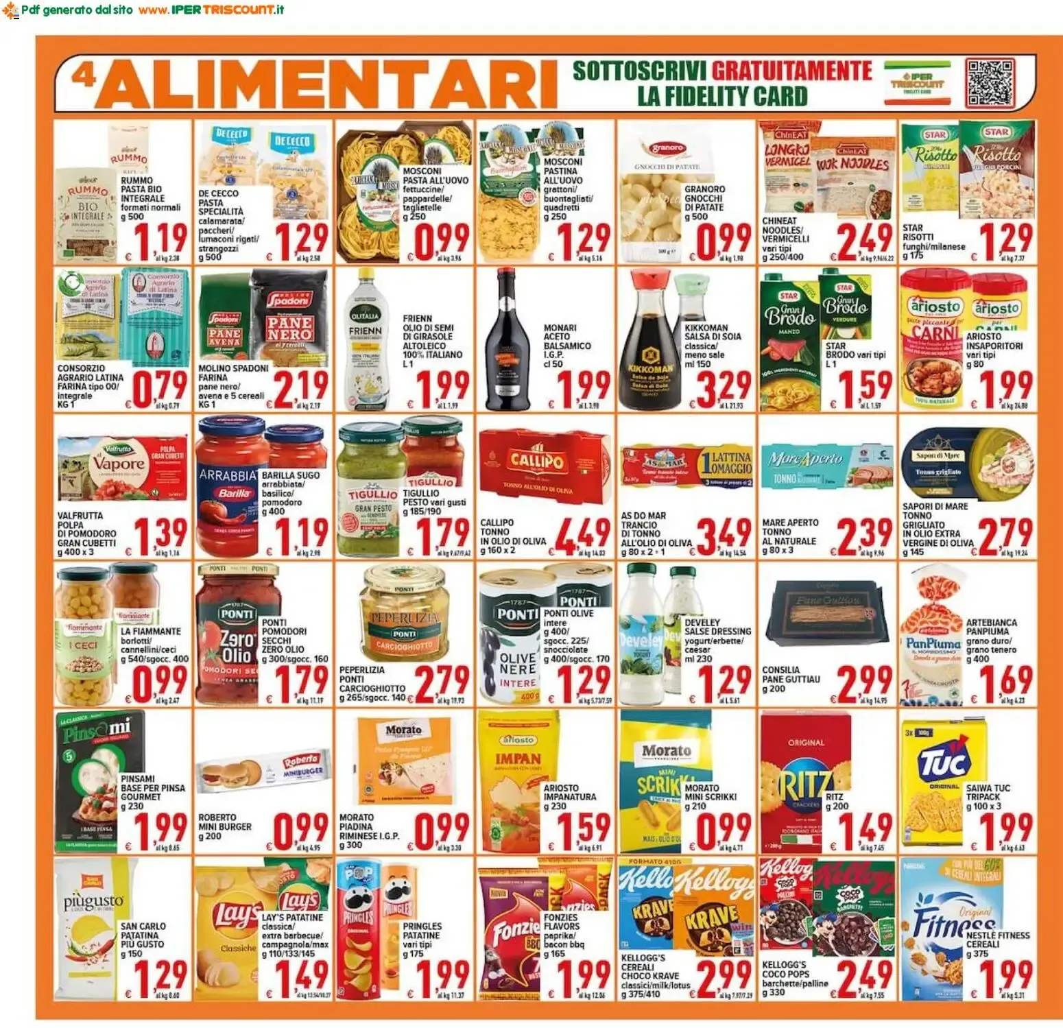 Iper Triscount Supermercati: ¡SOTTOCOSTO! da 2 ottobre a 13 ottobre di 2026 - Pagina del volantino 4