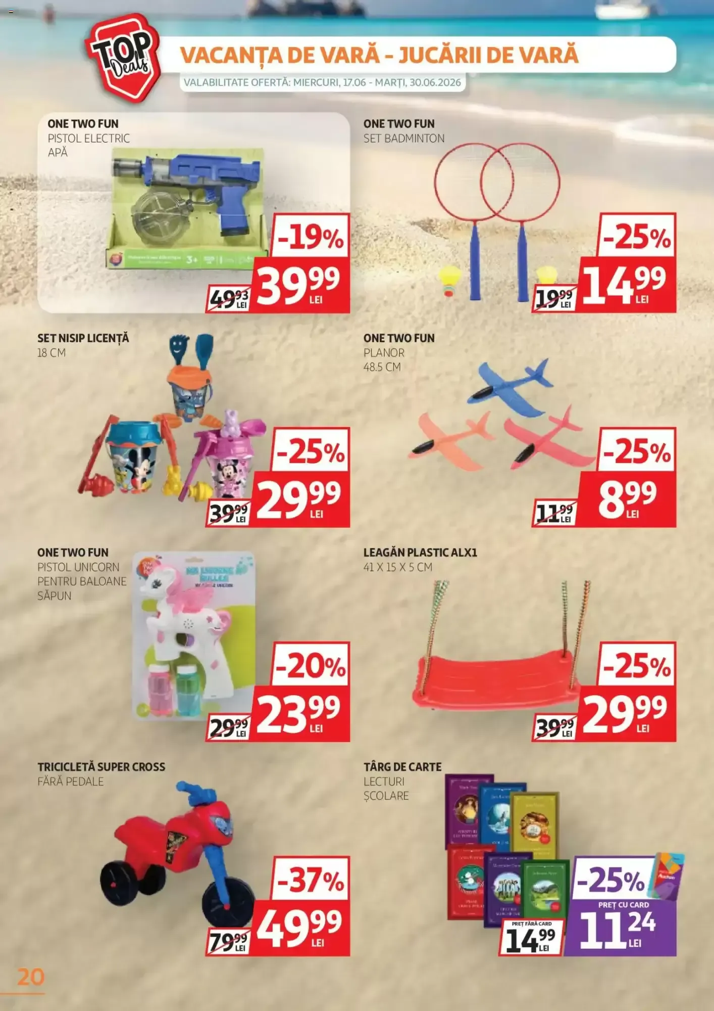 Catalog Auchan: 20 Aniversario y Ofertas Diarias de la 17 iunie până la 30 iunie 2026 - Revista Pagina 20