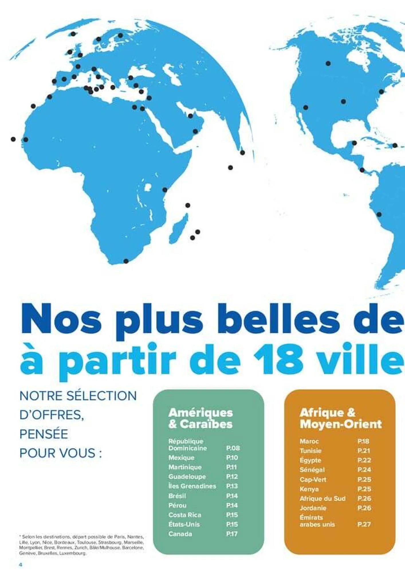 Les Créations Voyages - Rêvé par vous, créé par nous du 1 septembre au 31 mars 2027 - Catalogue page 4