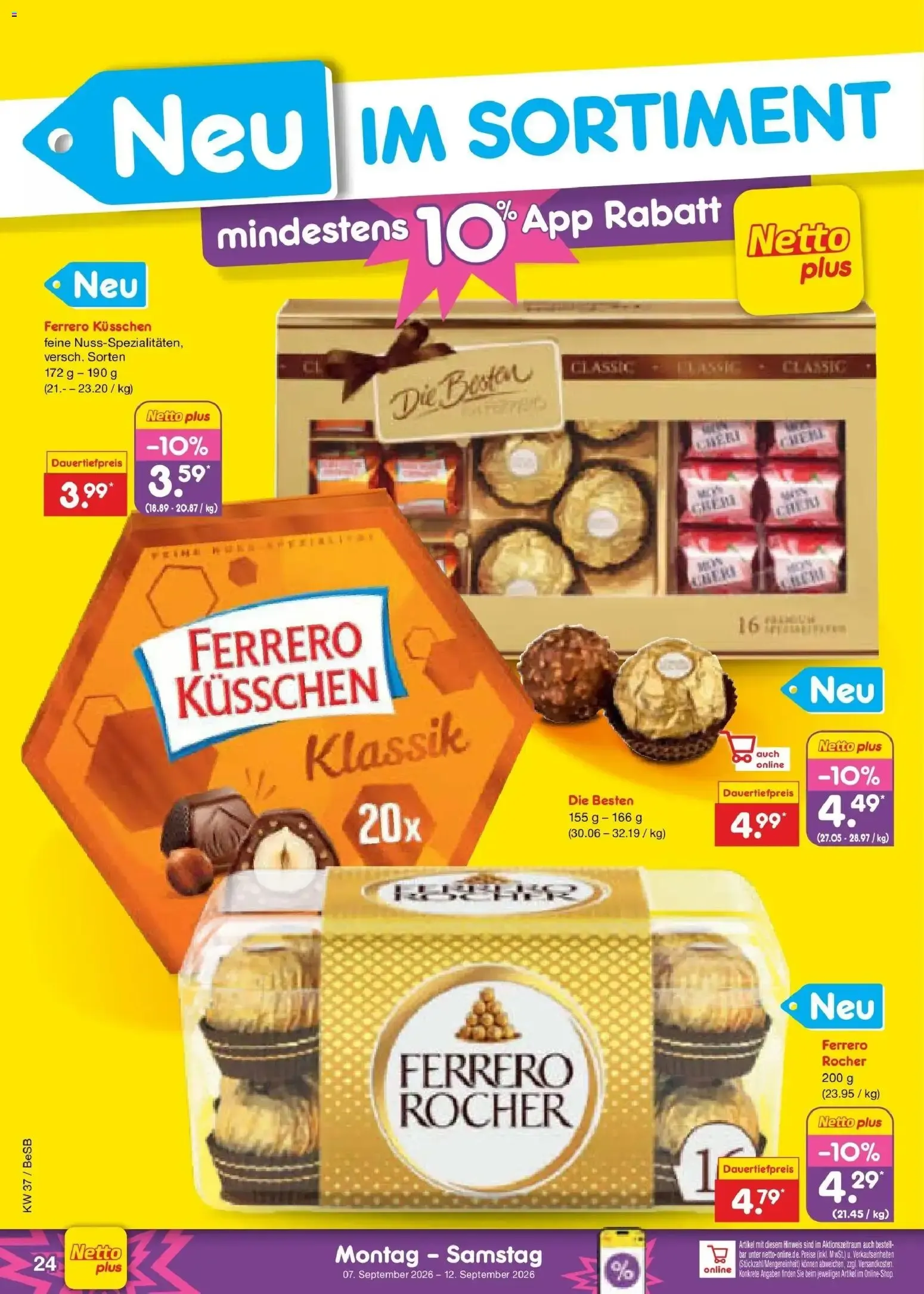 Netto Marken-Discount Prospekt Berlin-Prenzlauer Berg (ab 07.09.2026) » Angebote von 7. September bis 12. September 2026 - Prospekt seite 34