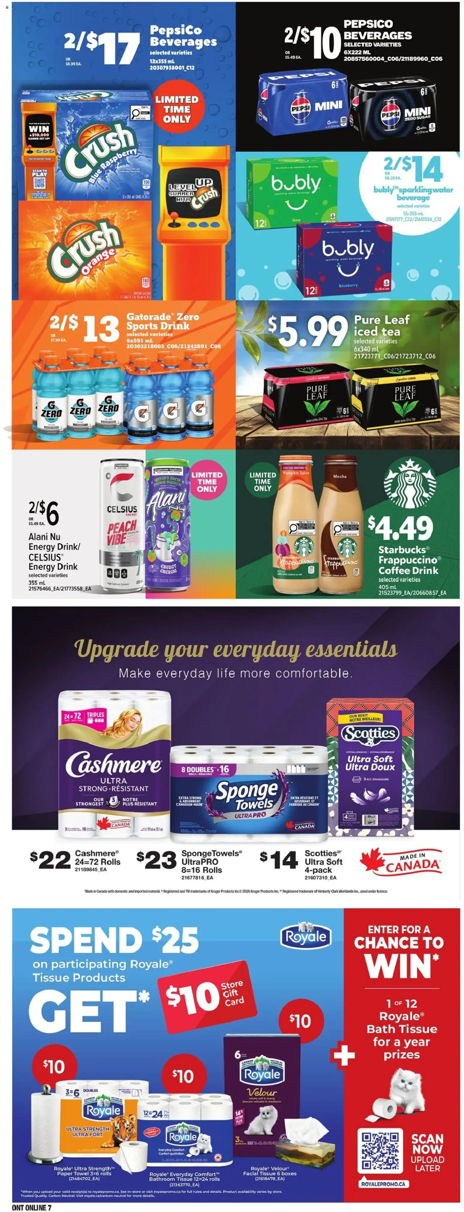 Zehrs weekly flyer / circulaire from Aug 27, 2026 > weekly specials & deals from August 27 to September 2 2026 - flyer page 14