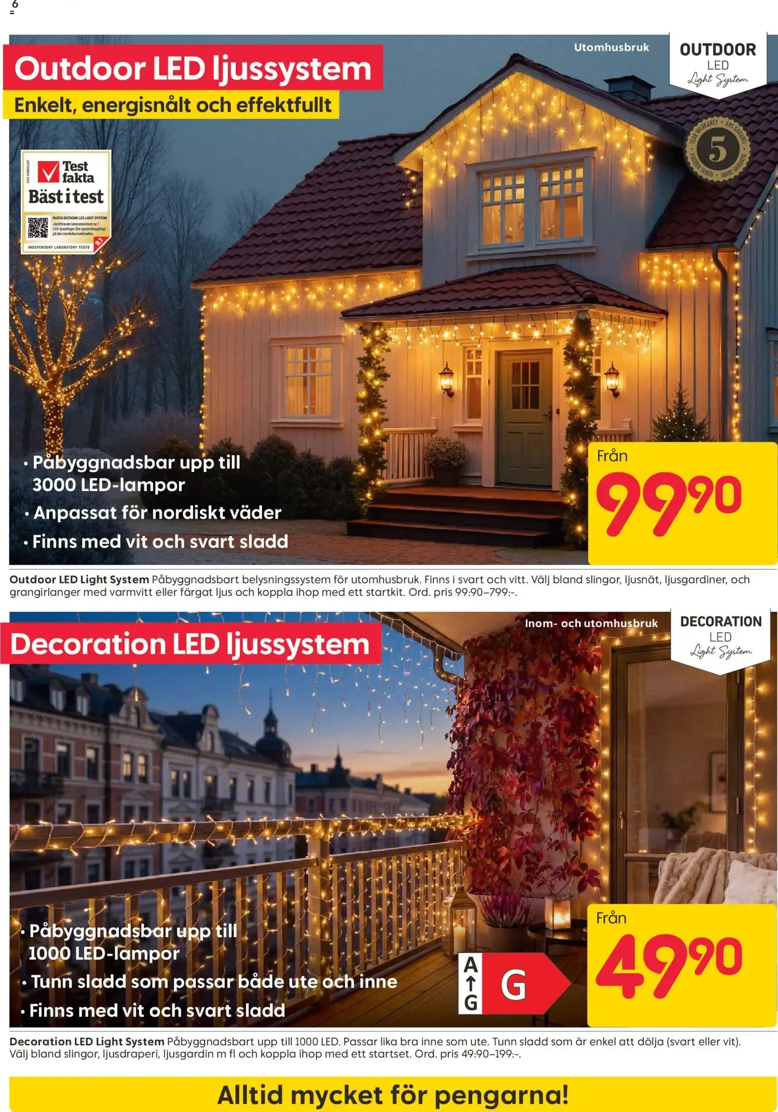Rusta erbjudanden från 12/10/2026 - 18/10/2026 > Reklamblad nuvarande rabatter från 12 oktober till 18 oktober 2026 - Reklamblad sidor 6