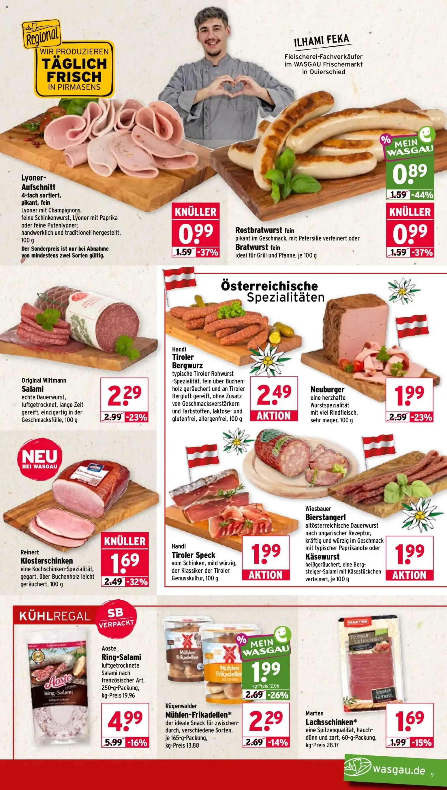 Wasgau Prospekt (ab 21.09.2026) zum Blättern von 21. September bis 26. September 2026 - Prospekt seite 9