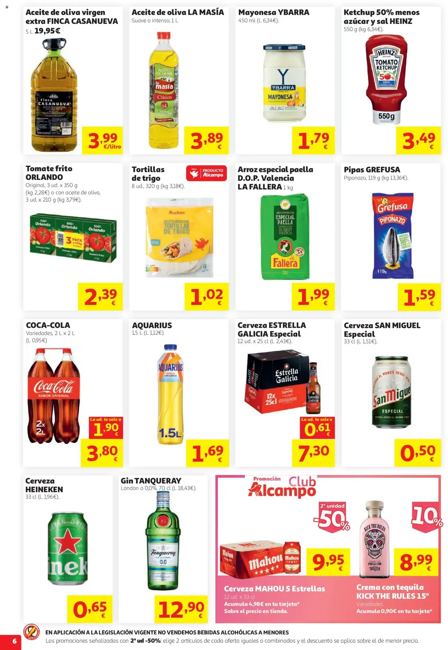Catálogo de Alcampo: Sales ganando - Vuelve a llenar tu nevera 13 de agosto al 26 de agosto 2026 - Página 6