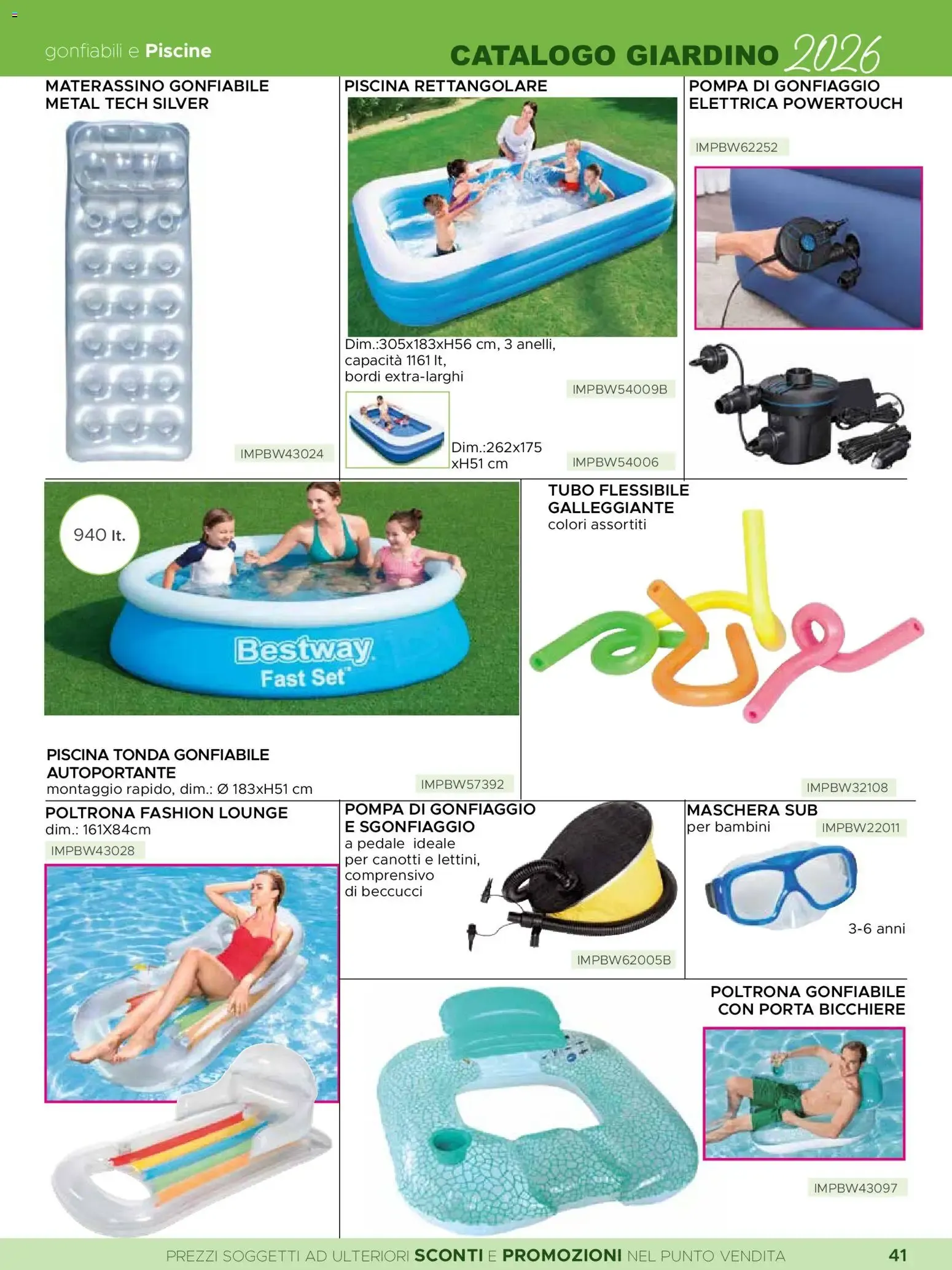 CATALOGO GIARDINO Speciale PISCINE 2026 da 8 giugno a 10 agosto di 2026 - Pagina del volantino 2