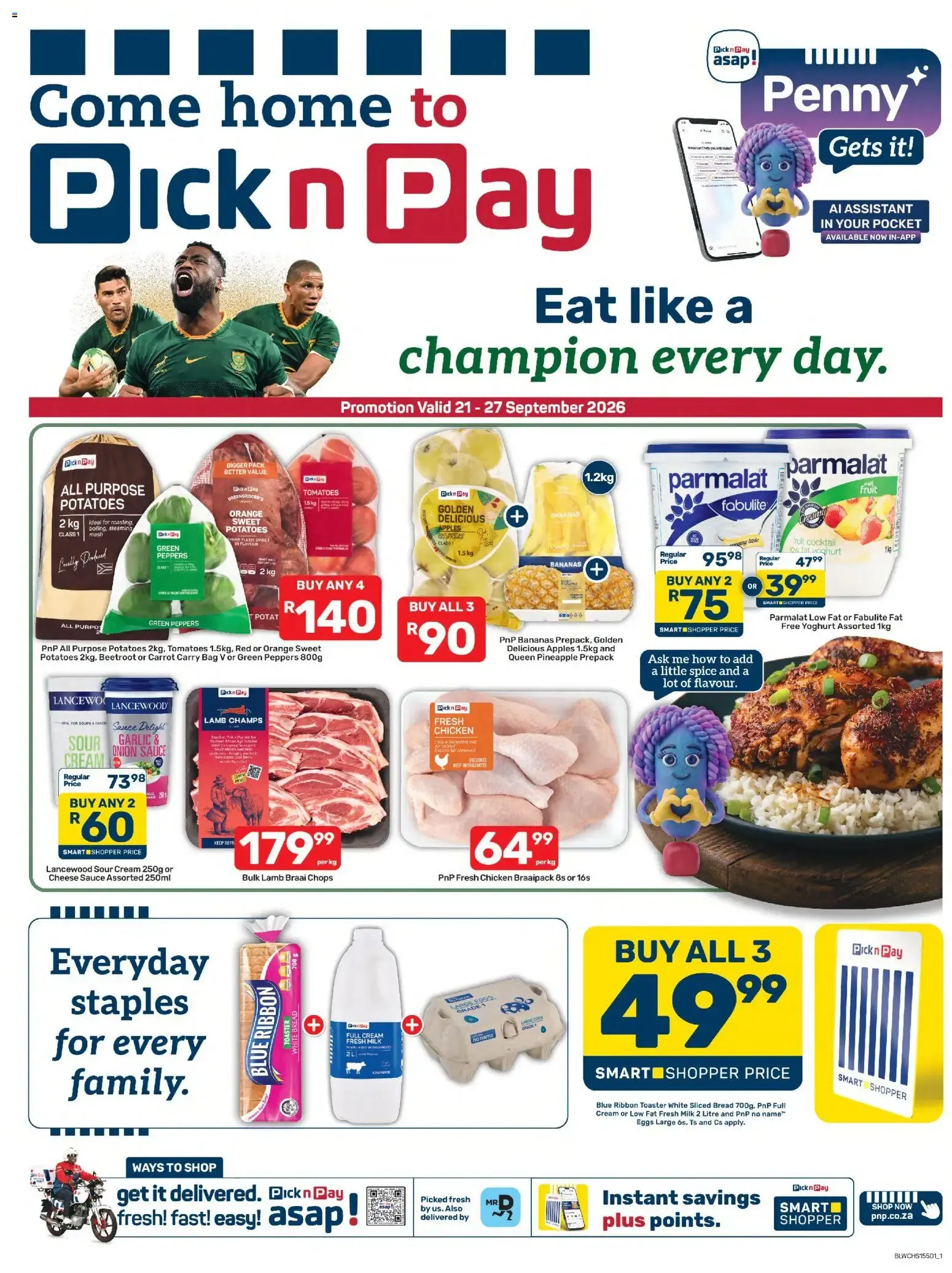 Pick n Pay Western Cape - Weekly Specials (21/09/2026 - 27/09/2026) Online