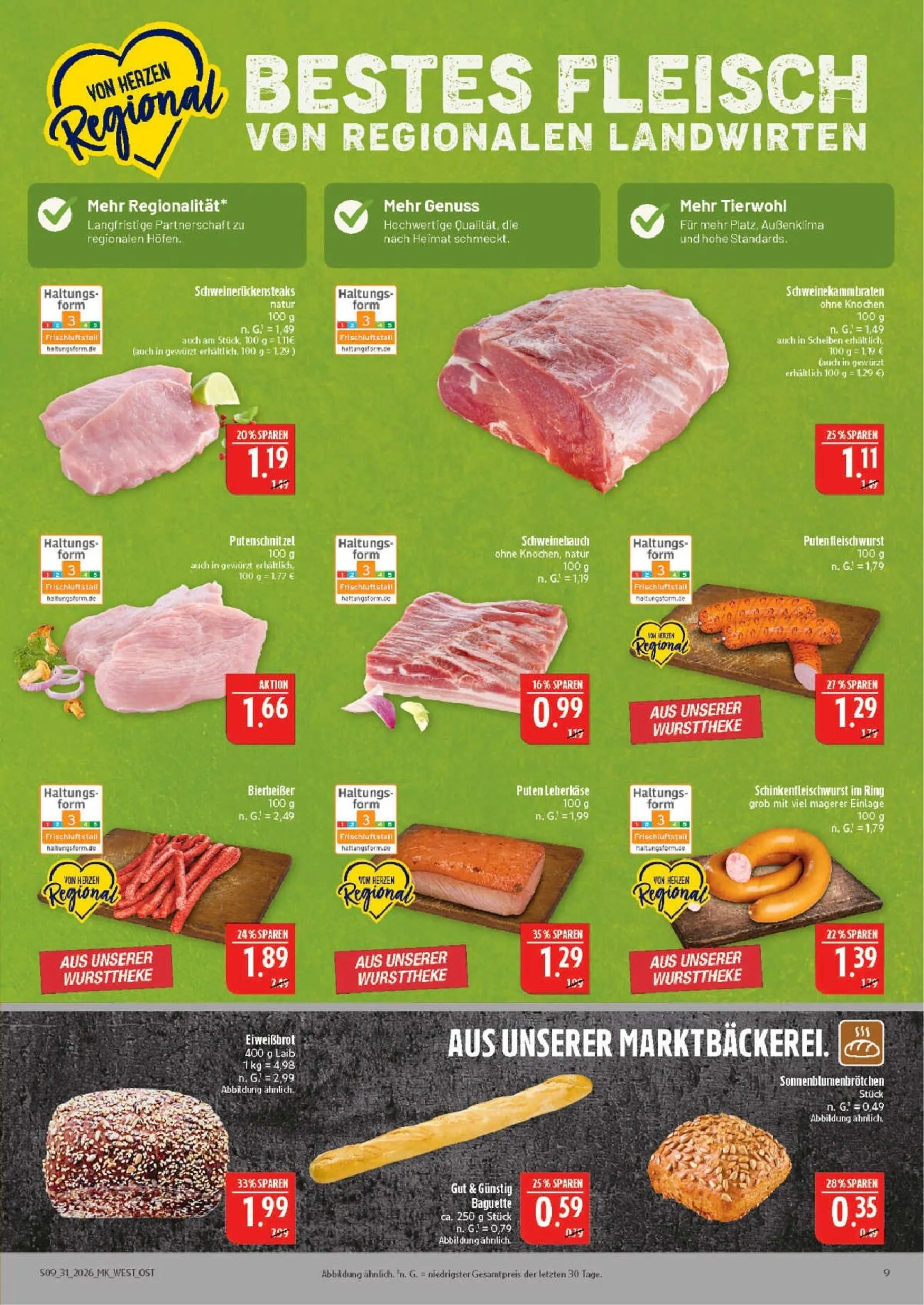 Marktkauf Prospekt nächste Woche – von Montag 27.07.2026 bis Samstag 01.08.2026 von 27. Juli bis 1. August 2026 - Prospekt seite 9