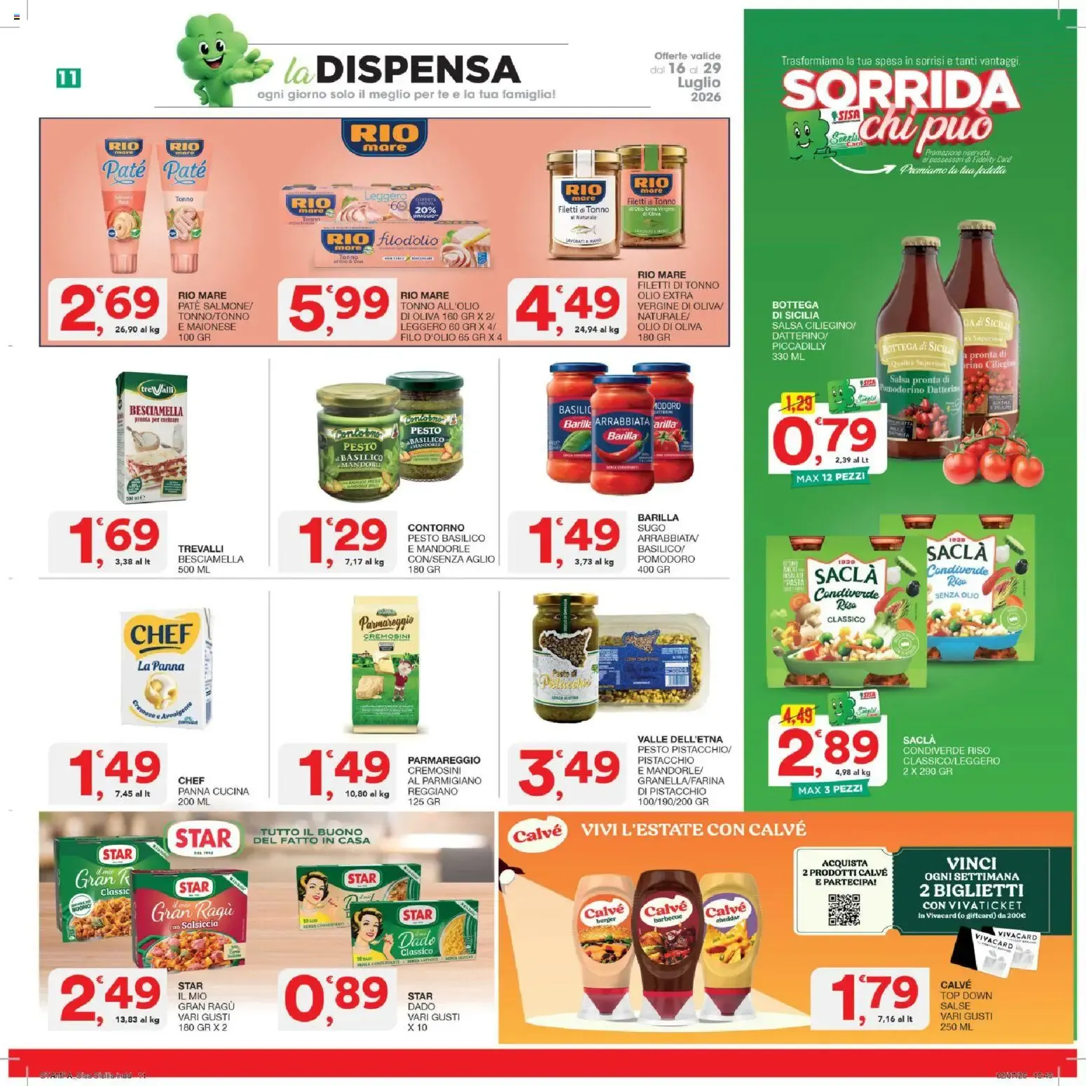 Nuovo SISA volantino dal 16/07/2026 > offerte anteprima 🛍️ da 16 luglio a 29 luglio di 2026 - Pagina del volantino 8