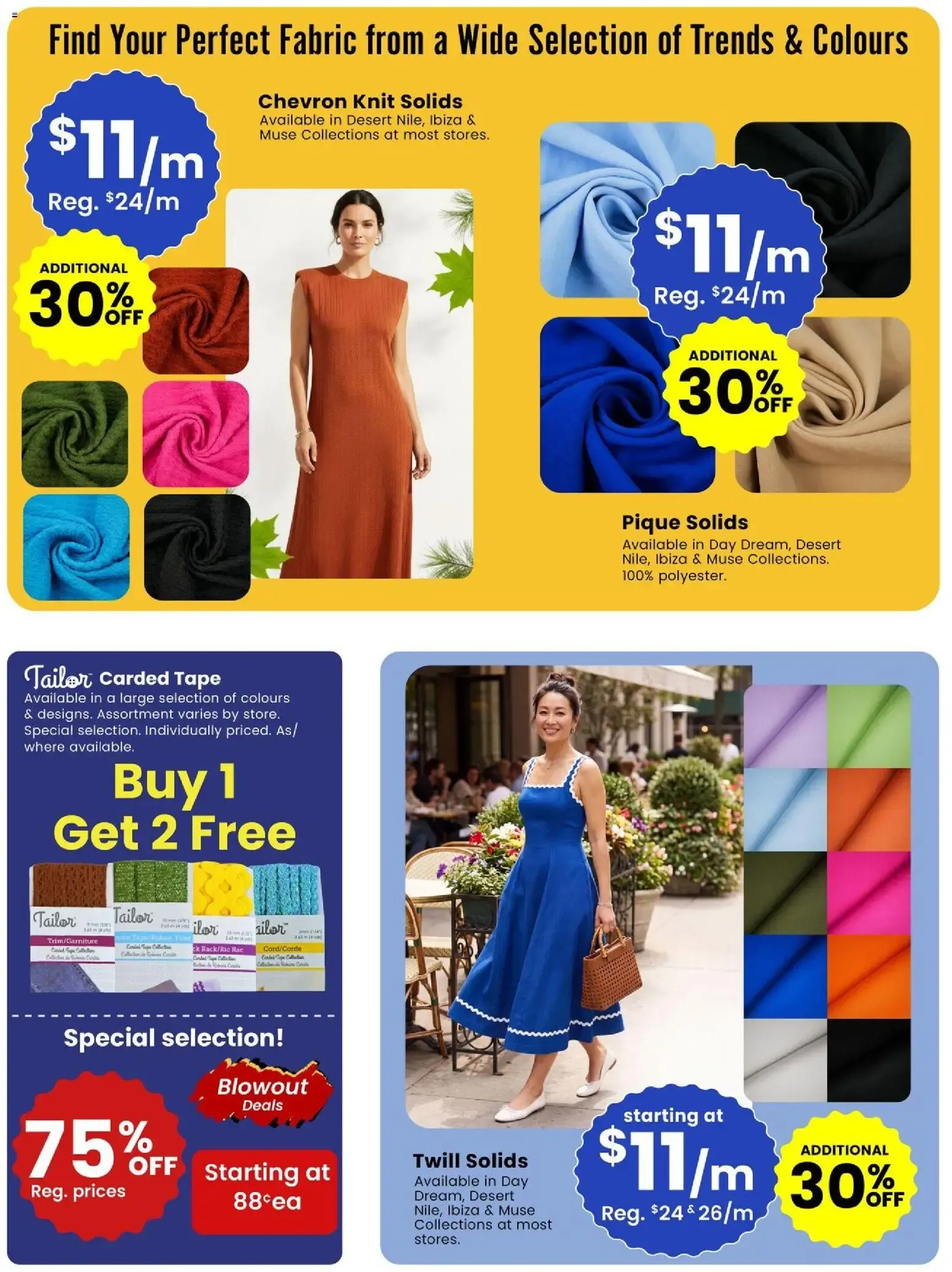 FABRICLAND CLEAN SWEEP Sale from August 1 to August 31 2026 - flyer page 3