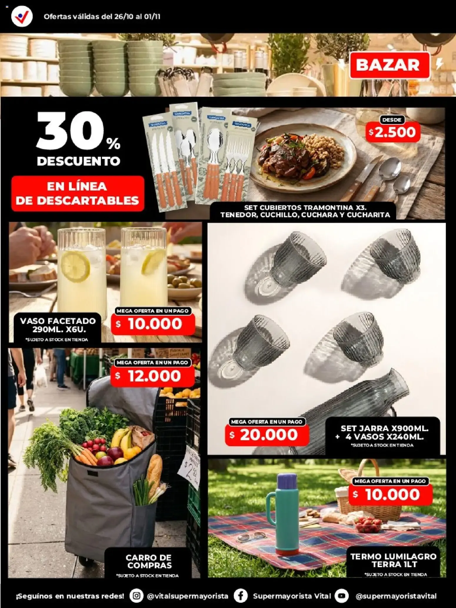Ofertas de Vital - Especial de nonfood || del 26/10/2026 - 01/11/2026 || Catálogo 26 de octubre al 1 de noviembre 2026 - Página 3 del catálogo