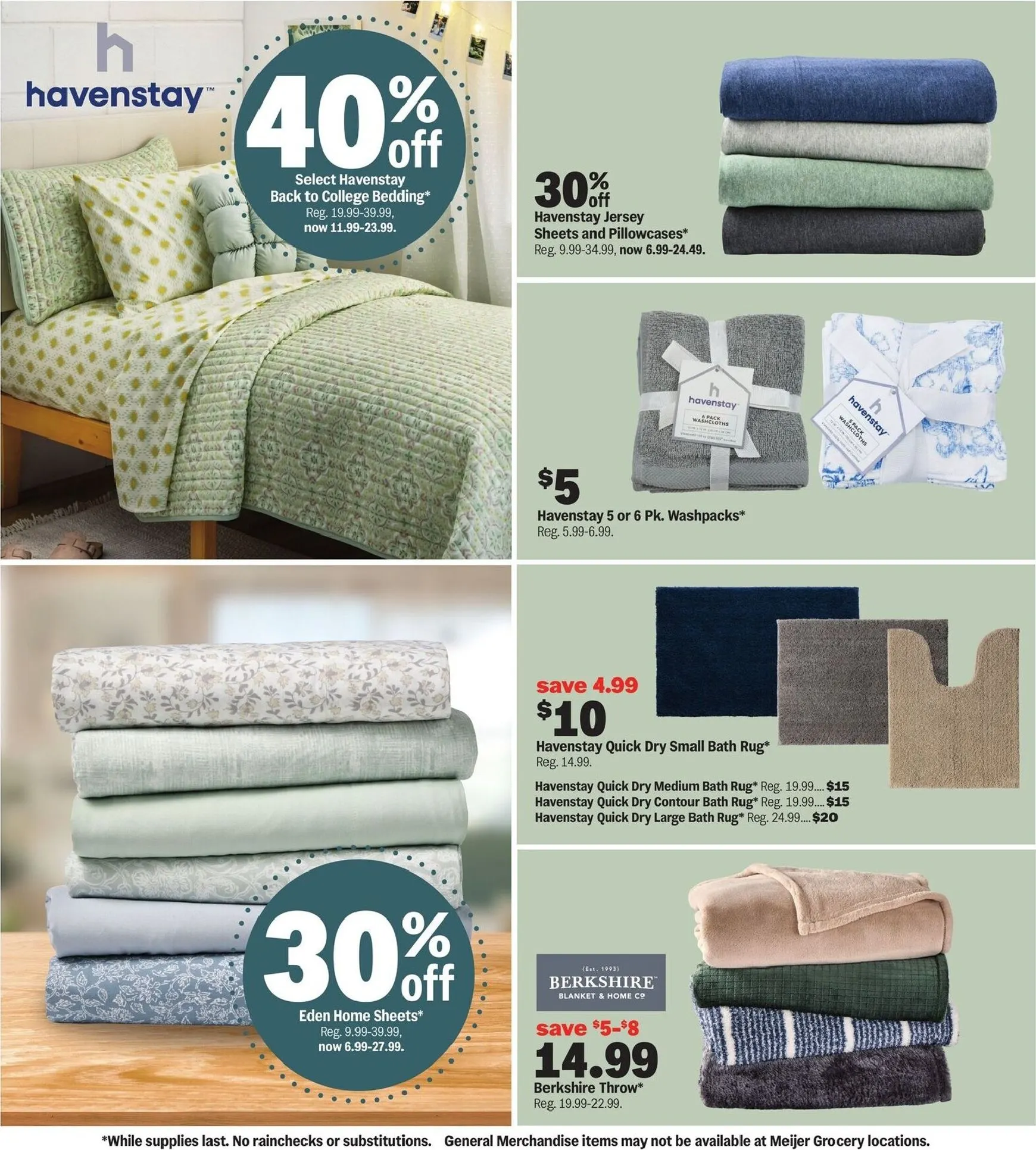 Weekly ad Future Meijer - College vibes flyer valid from Wednesday 08/12/2026 to Tuesday 08/18/2026 from August 12 to August 18 2026 - Page 5