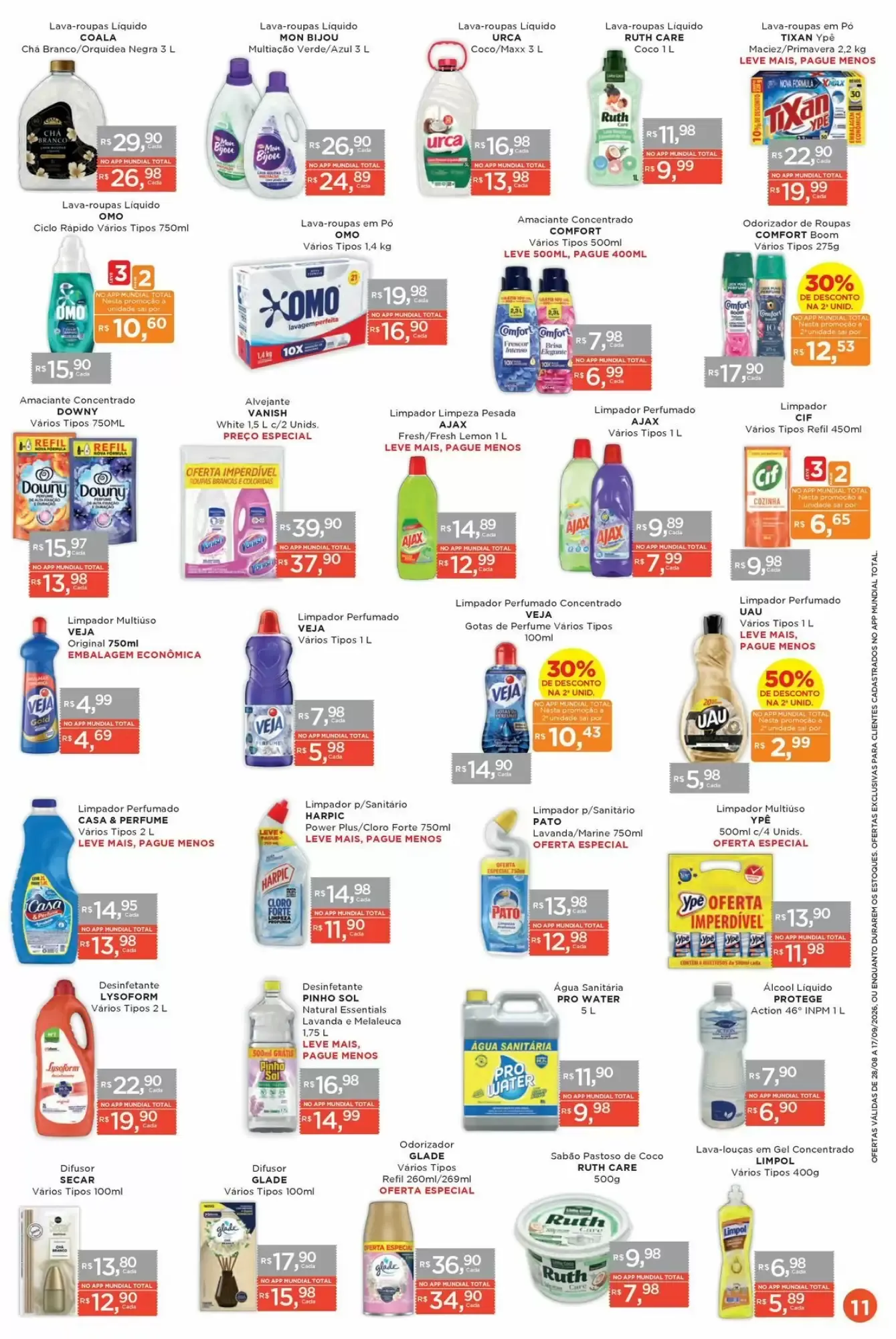 Encarte de Encarte Supermercados Mundial 28 de agosto até 17 de setembro 2026 - Pagina 13