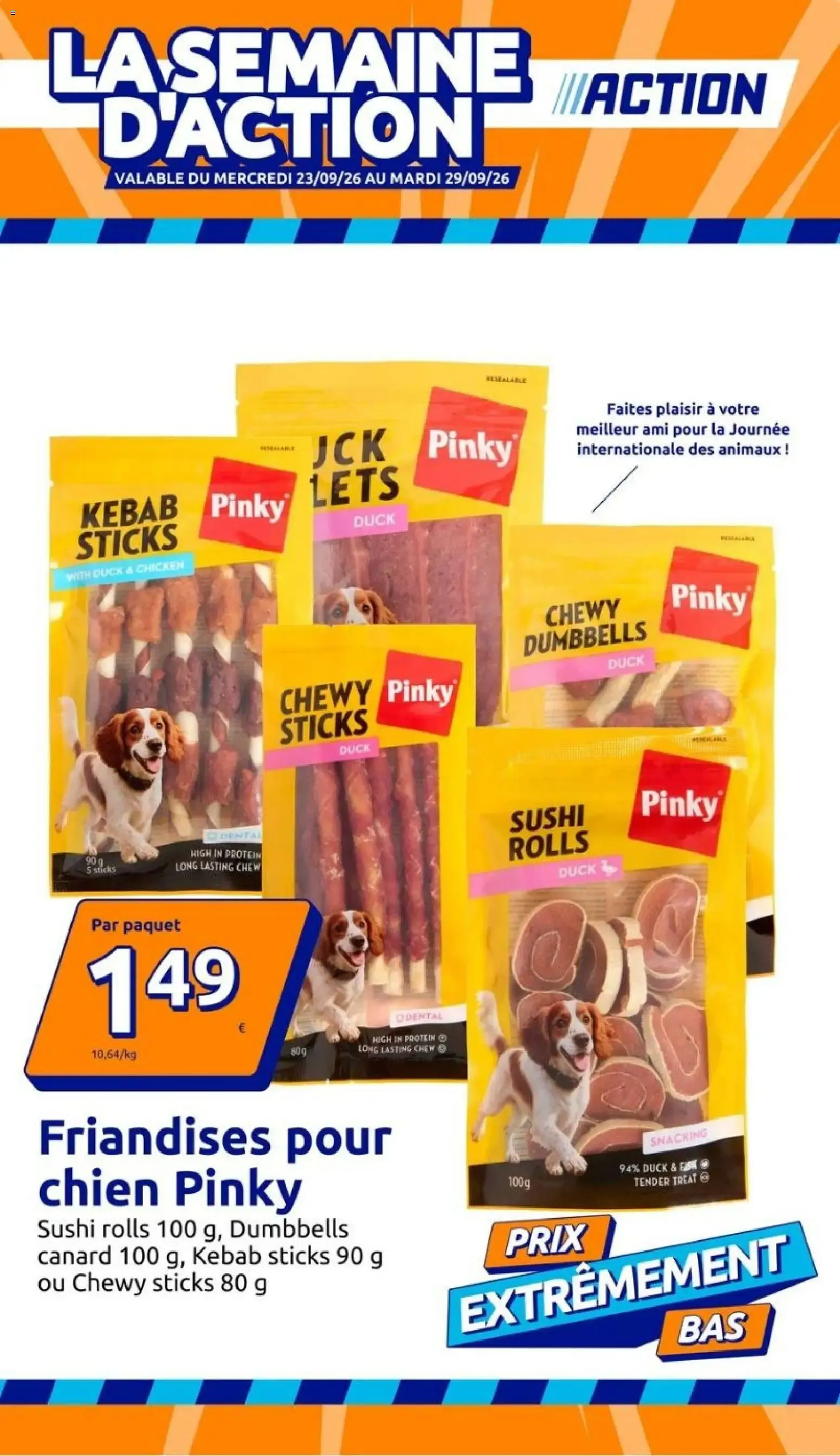 Action catalogue à partir du 23/09/2026 - promo en ligne du 23 septembre au 29 septembre 2026 - Catalogue page 1