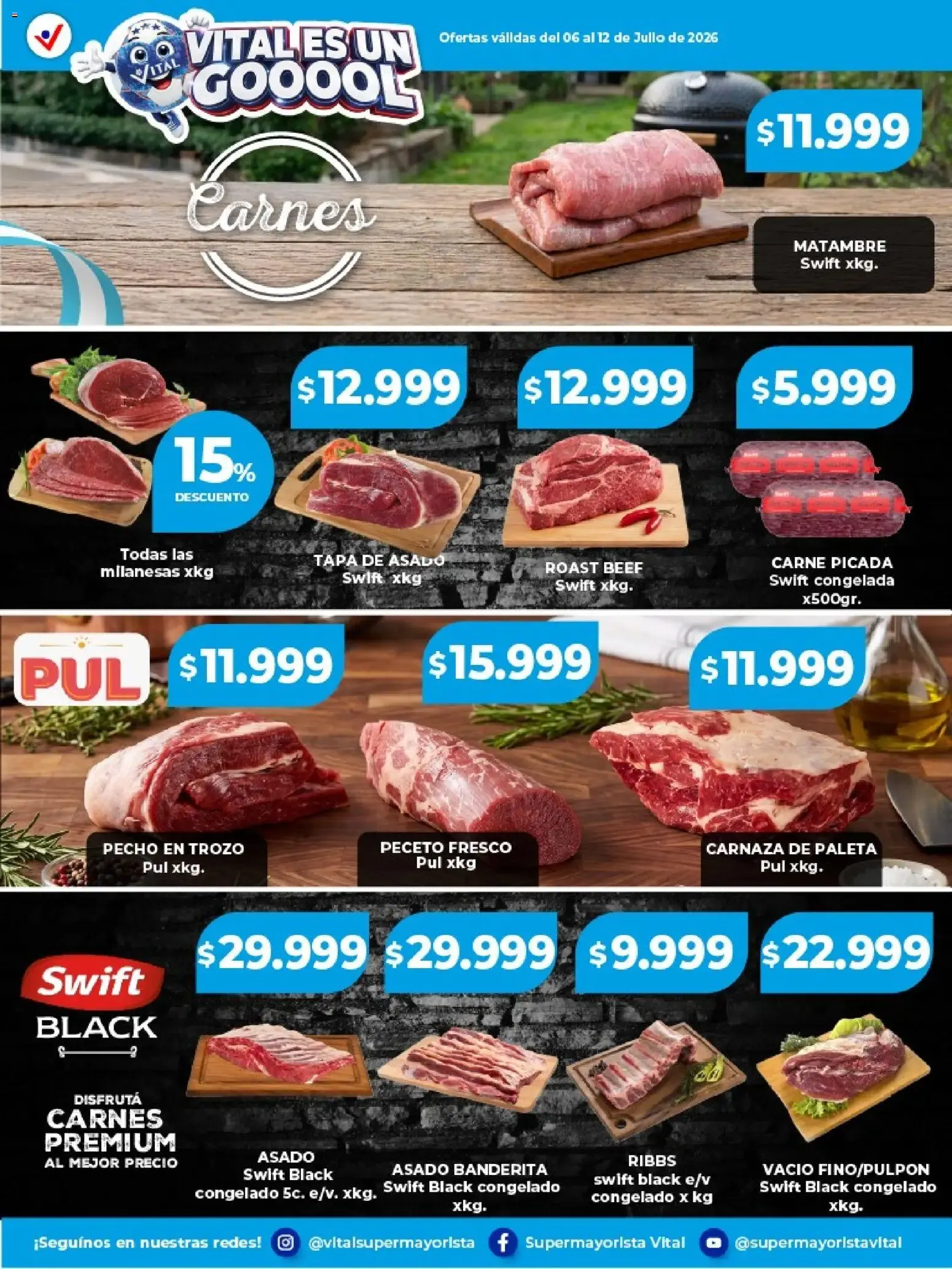 Ofertas de Vital es un Goool - Frescos a la mesa 13 de julio al 19 de julio 2026 - Página 2 del catálogo