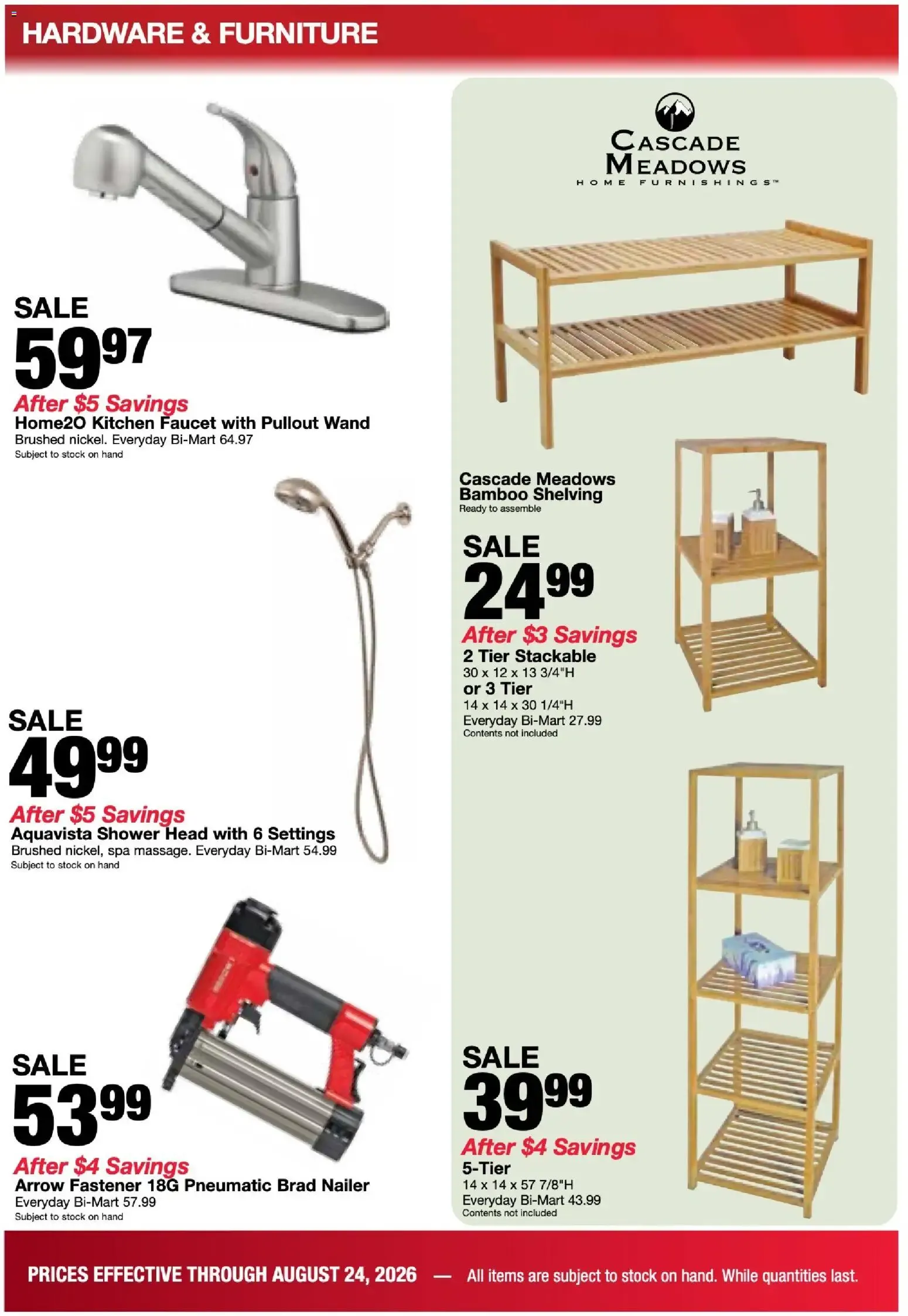 Weekly ad Bi-Mart Weekly Ad from 08/18/2026 - Flyer from August 18 to August 24 2026 - Page 18