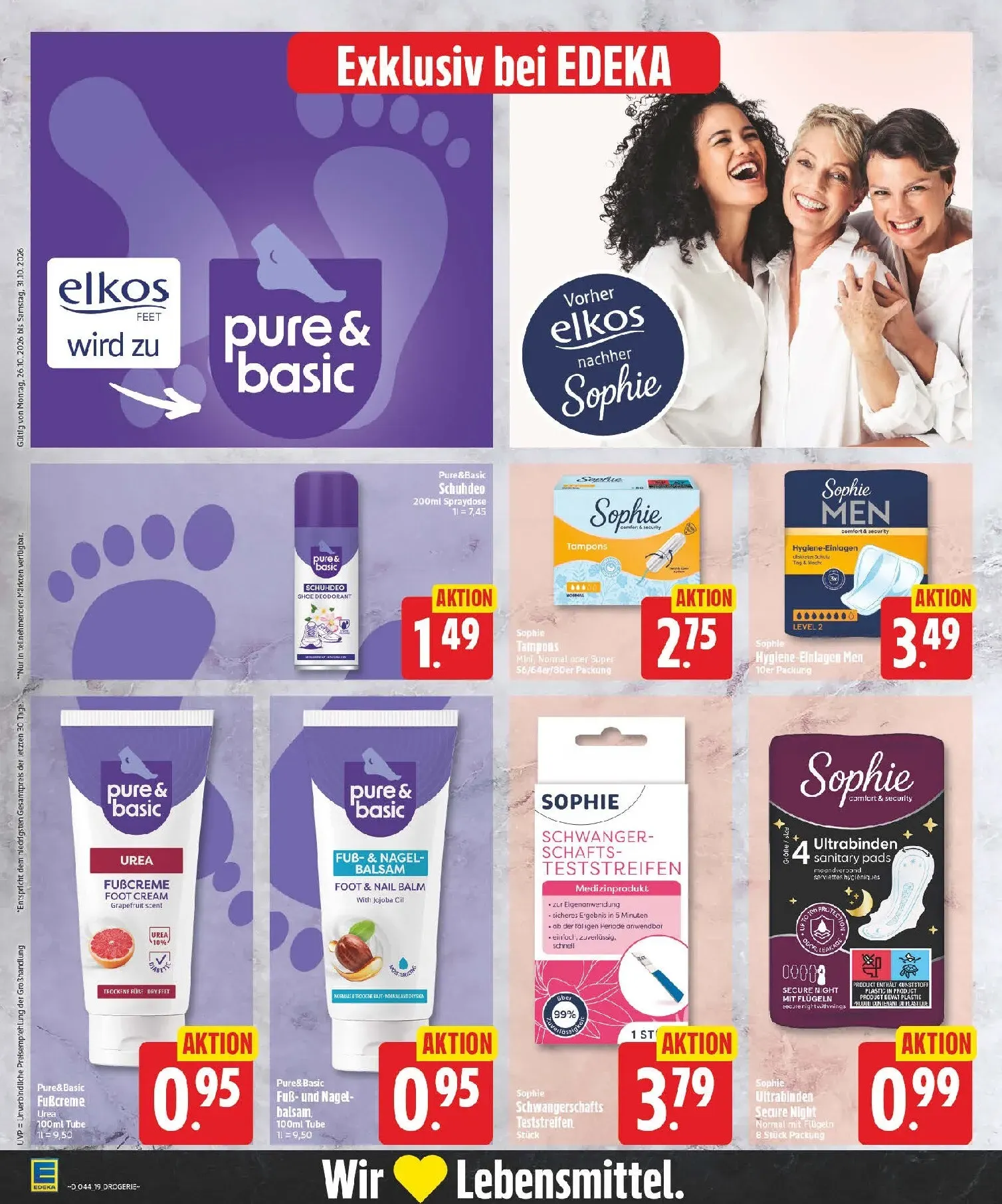 Edeka Prospekt nächste Woche – von Montag 26.10.2026 bis Samstag 31.10.2026 von 26. Oktober bis 31. Oktober 2026 - Prospekt seite 19