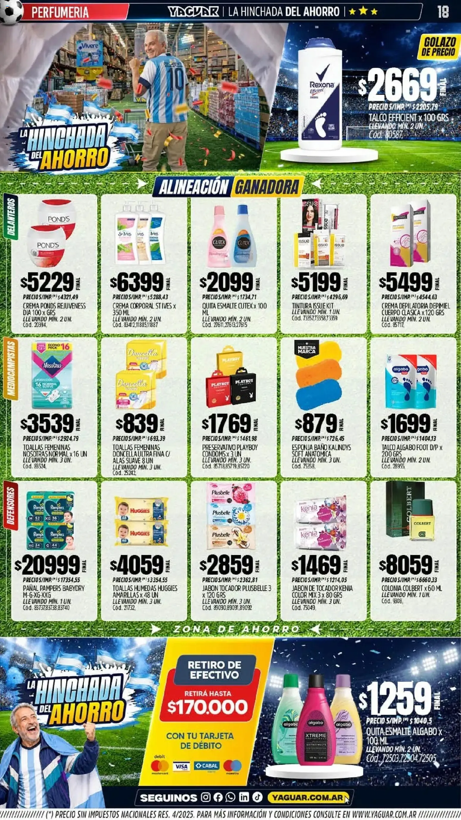 Ofertas de Mayorista Yaguar - La Hinchada del Ahorro 15 de junio al 21 de junio 2026 - Página 18 del catálogo
