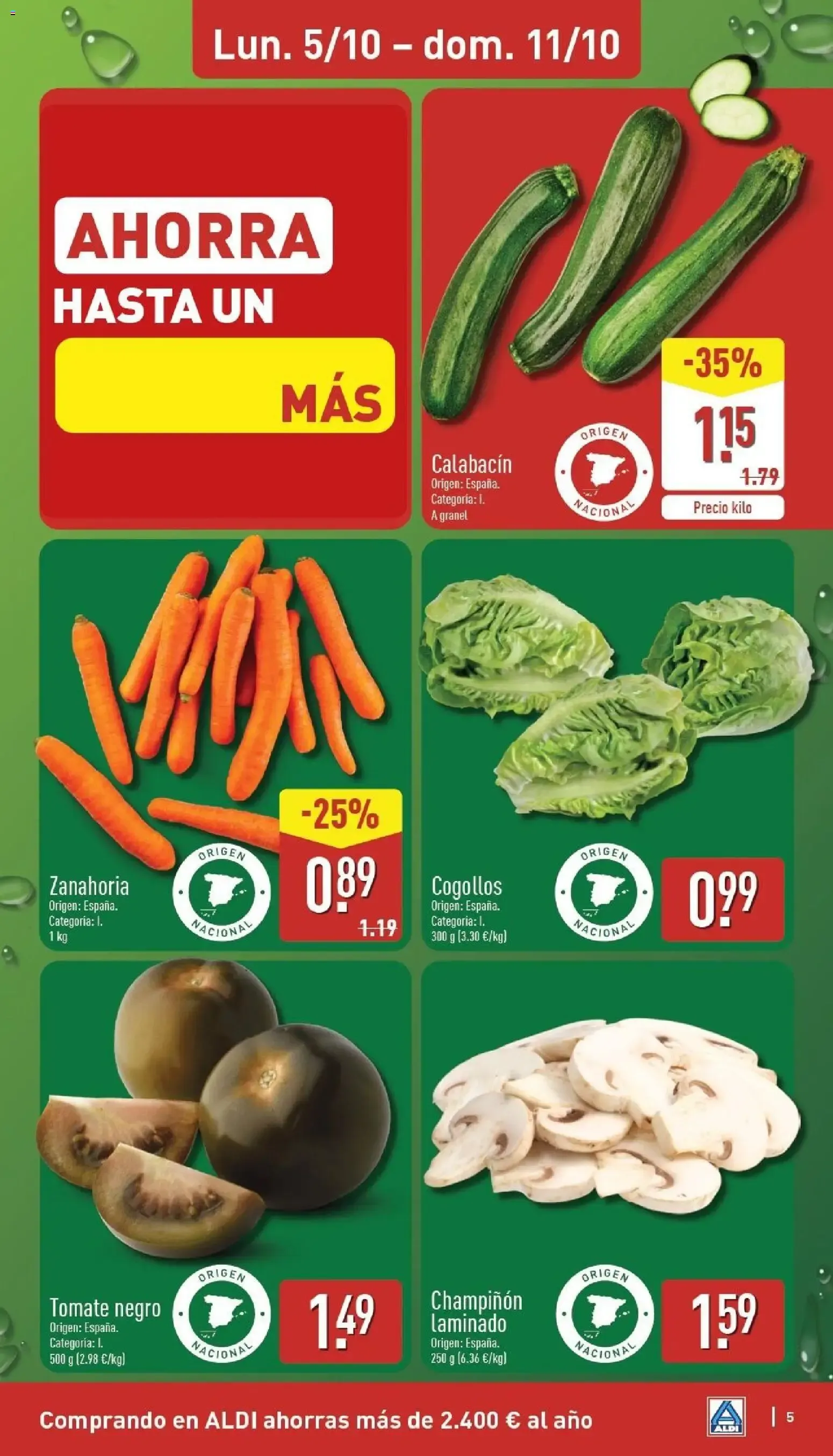 Catálogo de Folleto de ofertas Aldi 5 de octubre al 11 de octubre 2026 - Página 5