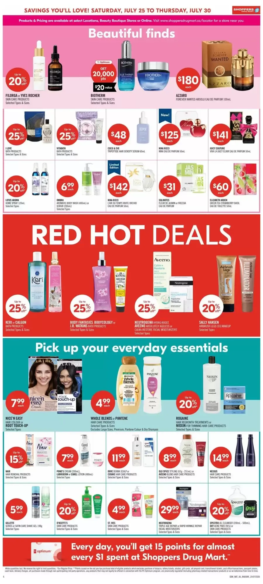 Shoppers Drug Mart flyer week 30 from July 25 to July 30 2026 - flyer page 12