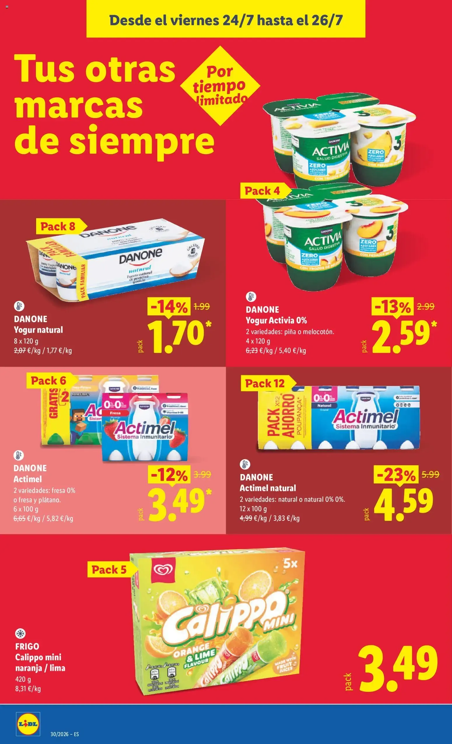 Catálogo de Lidl folleto del 20/07/2026 | Ofertas 20 de julio al 26 de julio 2026 - Página 44