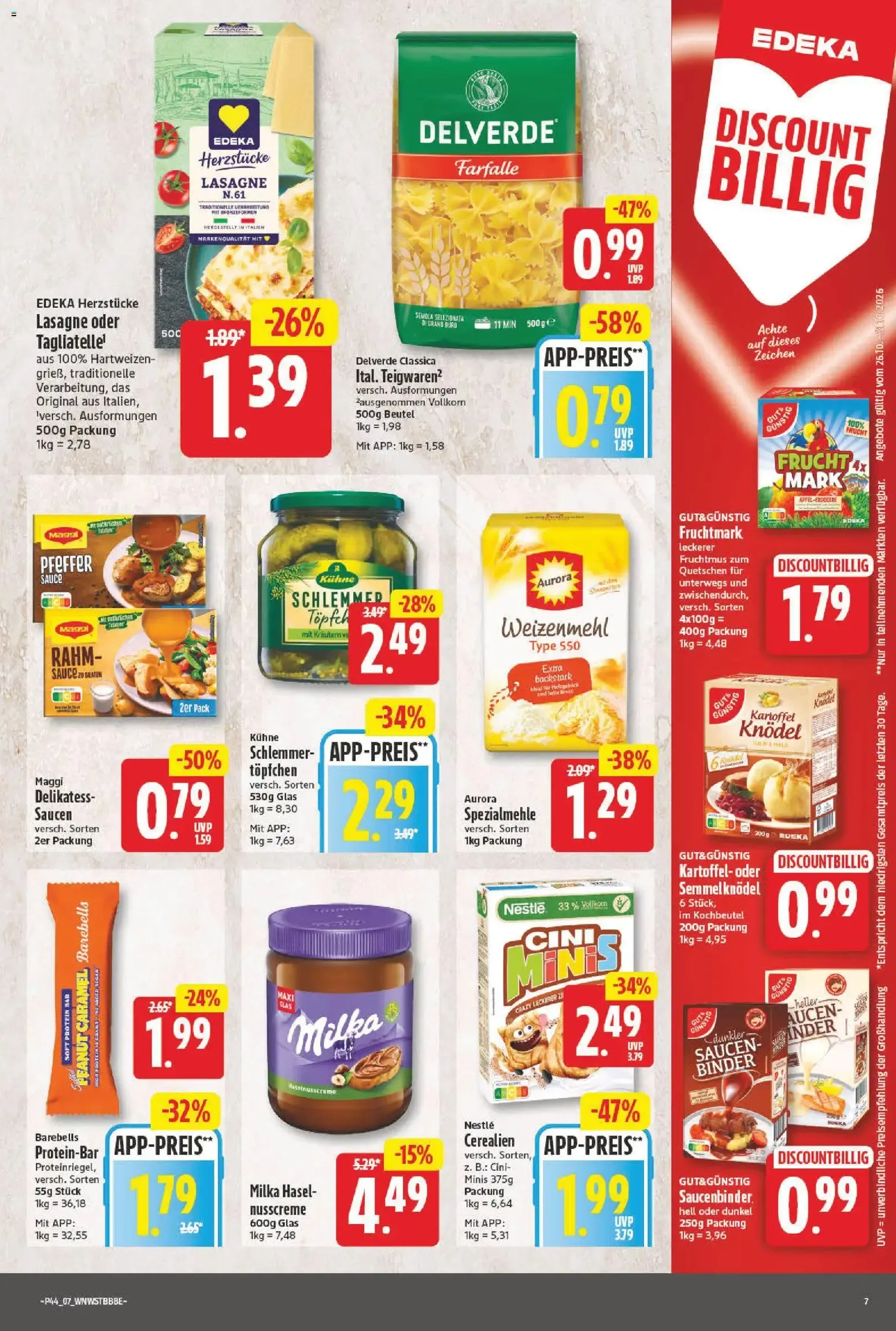 NP Discount Prospekt (ab 26.10.2026) zum Blättern von 26. Oktober bis 31. Oktober 2026 - Prospekt seite 7