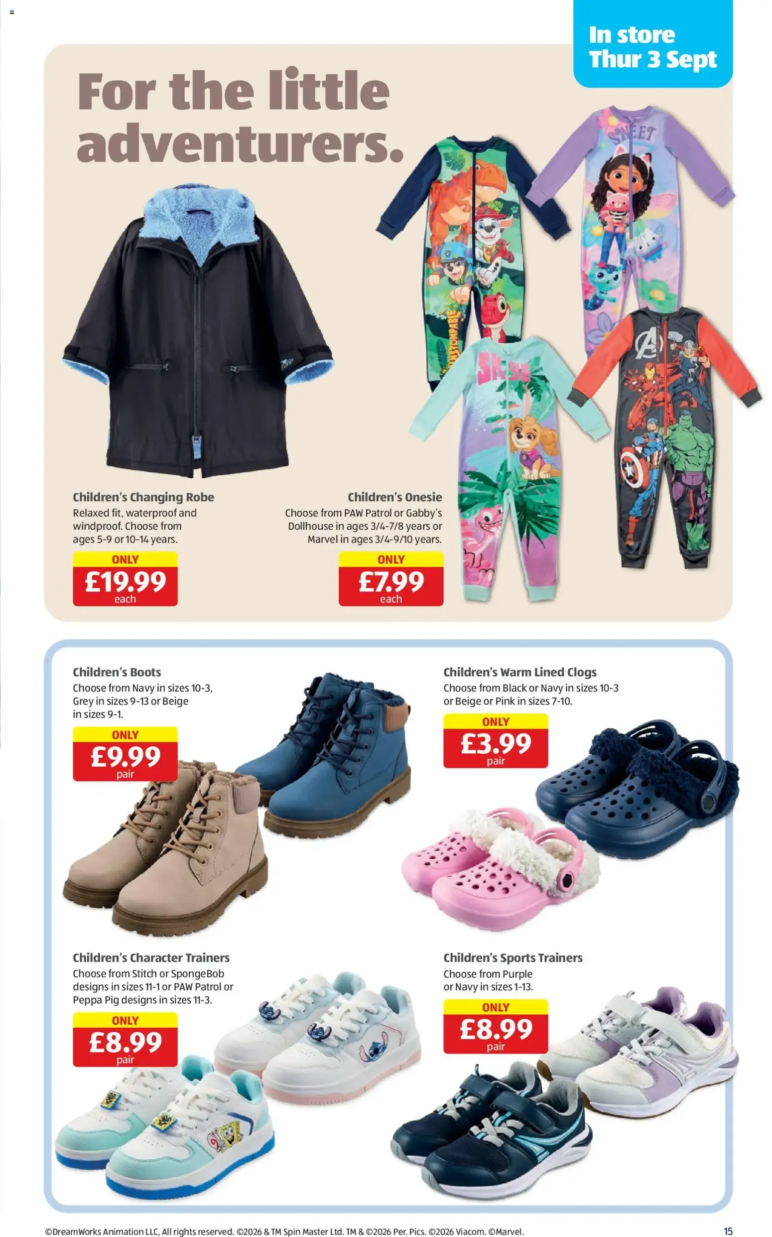 Aldi Specialbuys - Hello autumn from 3 September to 9 September 2026 - Catalogue Page 15