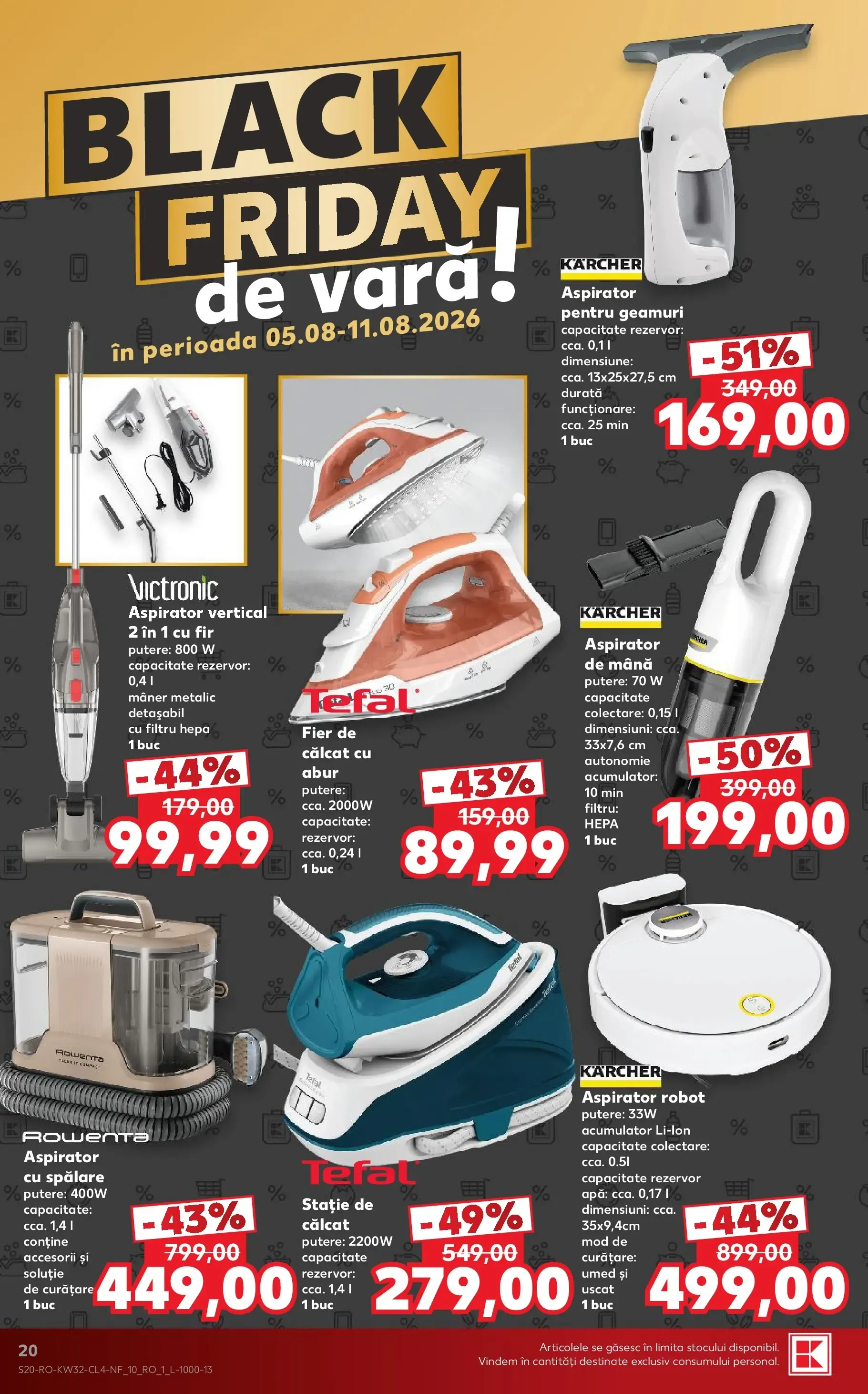 Catalog Kaufland Black Friday de Vară de la 5 august până la 11 august 2026 - Revista Pagina 20