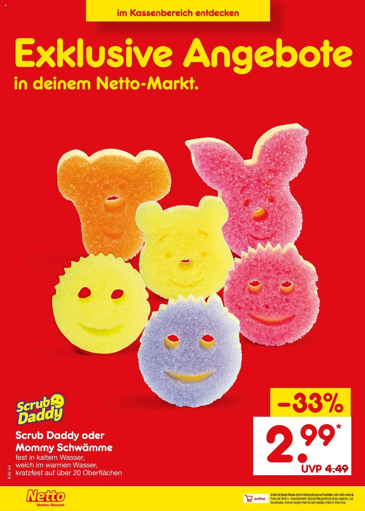 Netto Marken-Discount Prospekt (ab 26.10.2026) » Angebote von 26. Oktober bis 30. Oktober 2026 - Prospekt seite 46