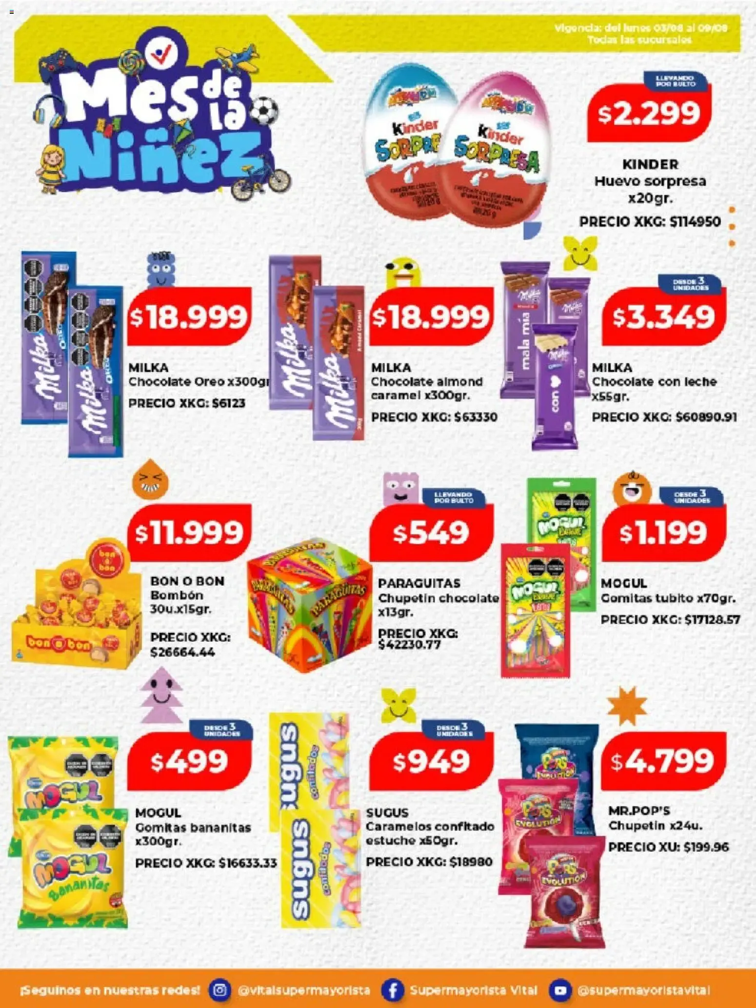 Ofertas de Vital - Especial de la niñez || del 03/08/2026 - 09/08/2026 || Catálogo 3 de agosto al 9 de agosto 2026 - Página 6 del catálogo