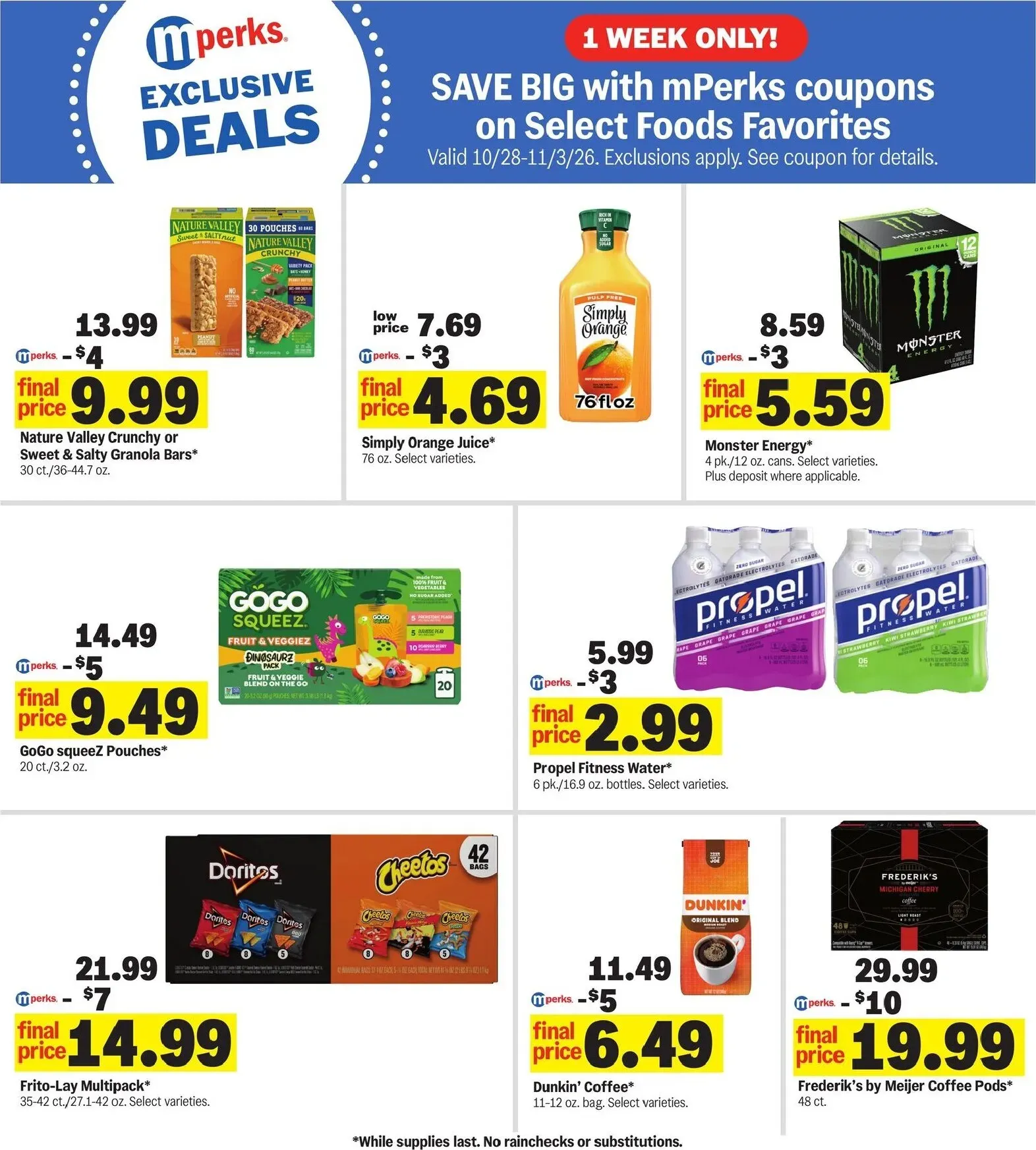 Weekly ad Fright Night Faves. Real Low Prices. from October 28 to November 3 2026 - Page 14