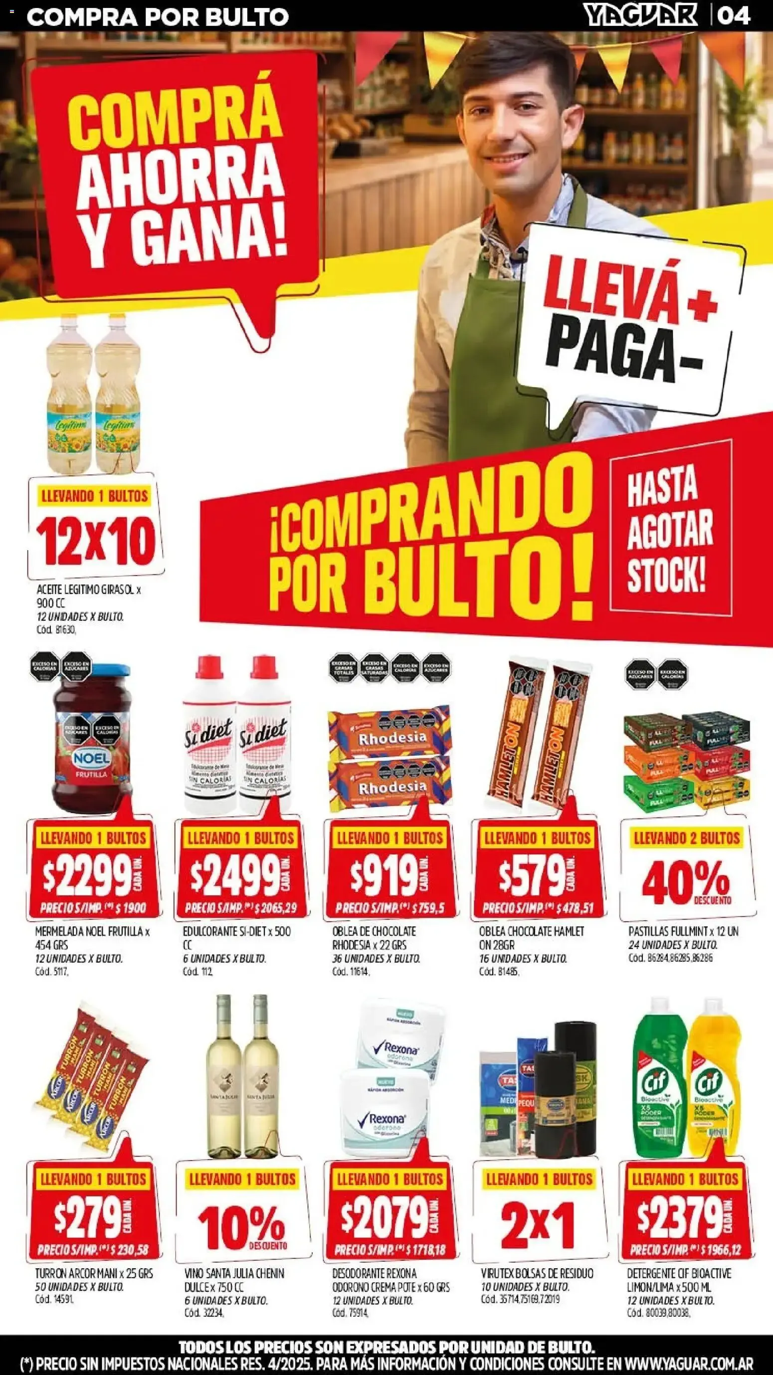 Ofertas de Yaguar - Oferta Semanal Chaco del 21/09/2026 - 26/09/2026 21 de septiembre al 26 de septiembre 2026 - Página 4 del catálogo