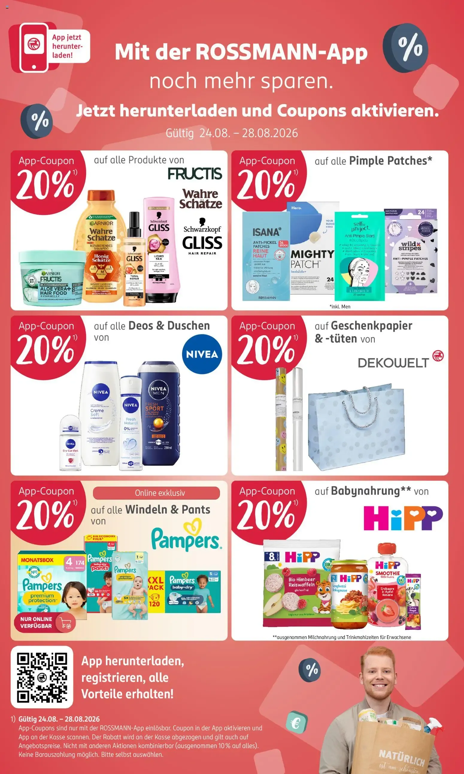 Rossmann Mein Drogeriemarkt von 24. August bis 28. August 2026 - Prospekt seite 18