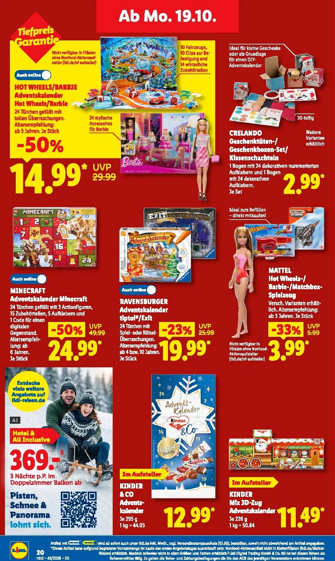 Lidl Prospekt nächste Woche – von Montag 19.10.2026 bis Samstag 24.10.2026 von 19. Oktober bis 24. Oktober 2026 - Prospekt seite 35