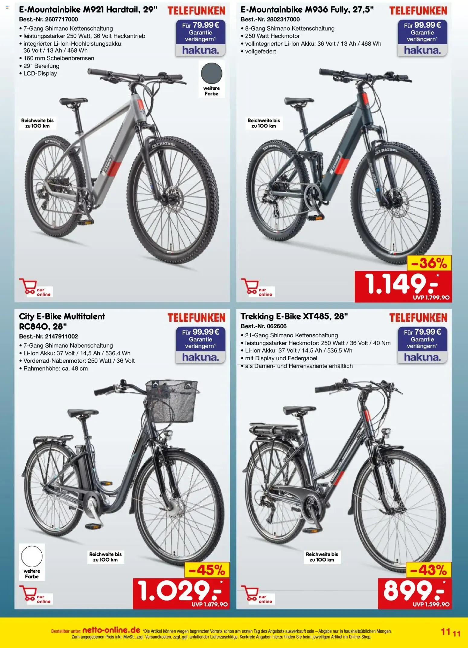 Netto Marken-Discount Online-Angebote Juni (ab 01.06.2026) » Angebote von 1. Juni bis 30. Juni 2026 - Prospekt seite 11